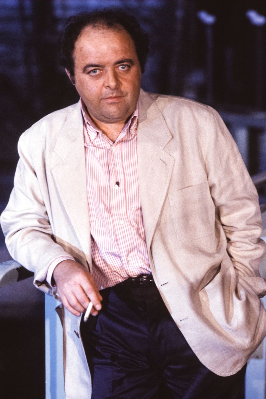 Jacques Villeret lors d'une émission de télévision à Paris en juin 1989, France. | Photo : Getty Images