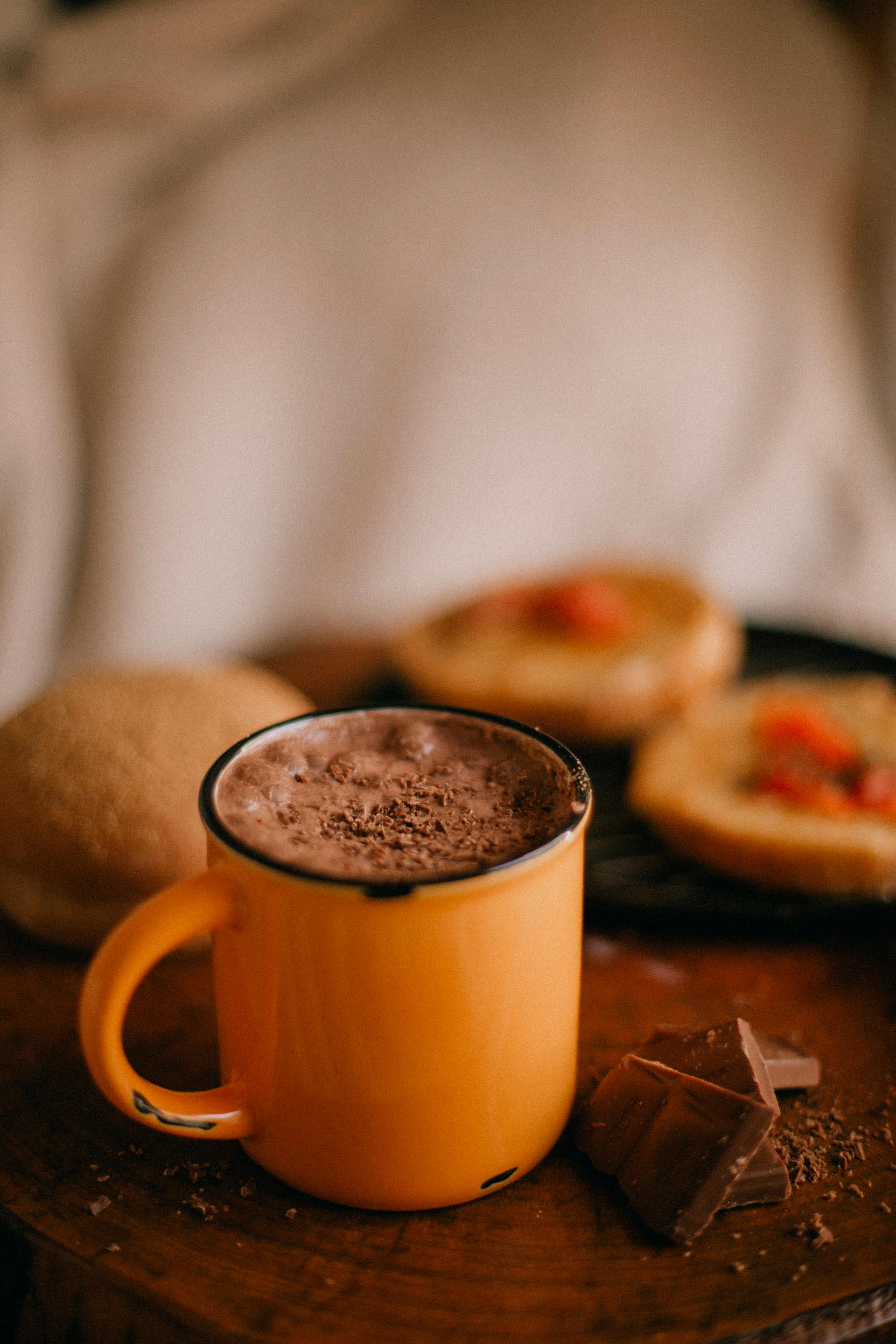 Chocolat chaud dans une tasse | Source : Pexels