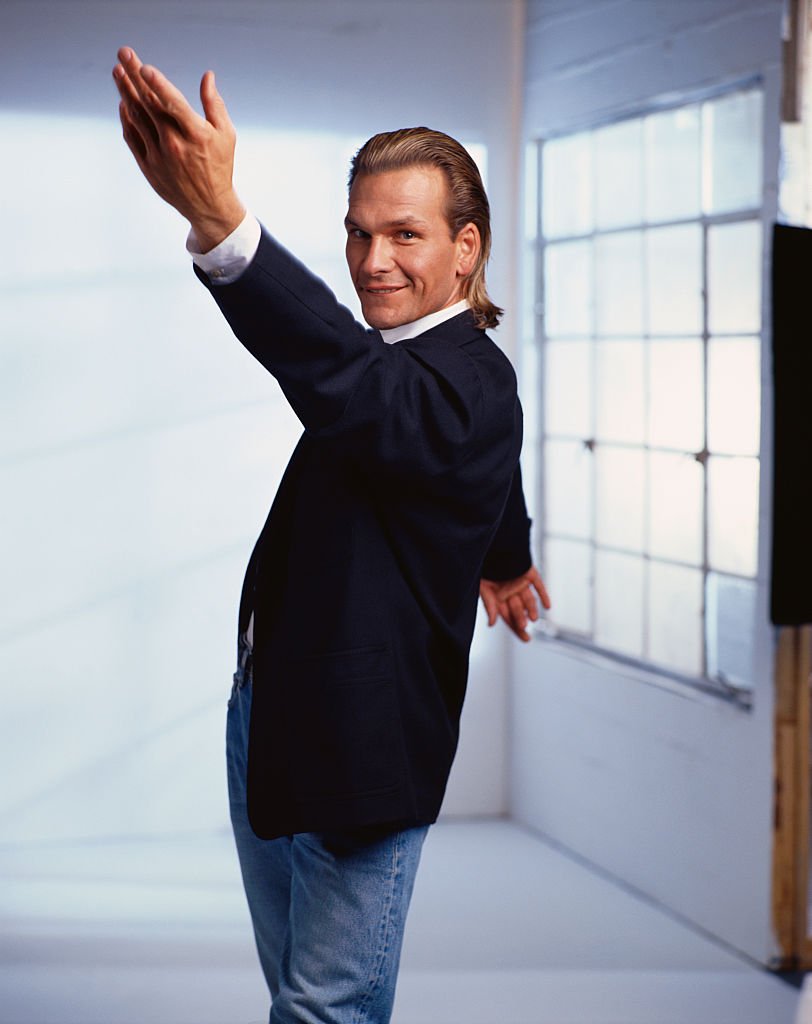 Patrick Swayze souriant. | Photo : Getty Images