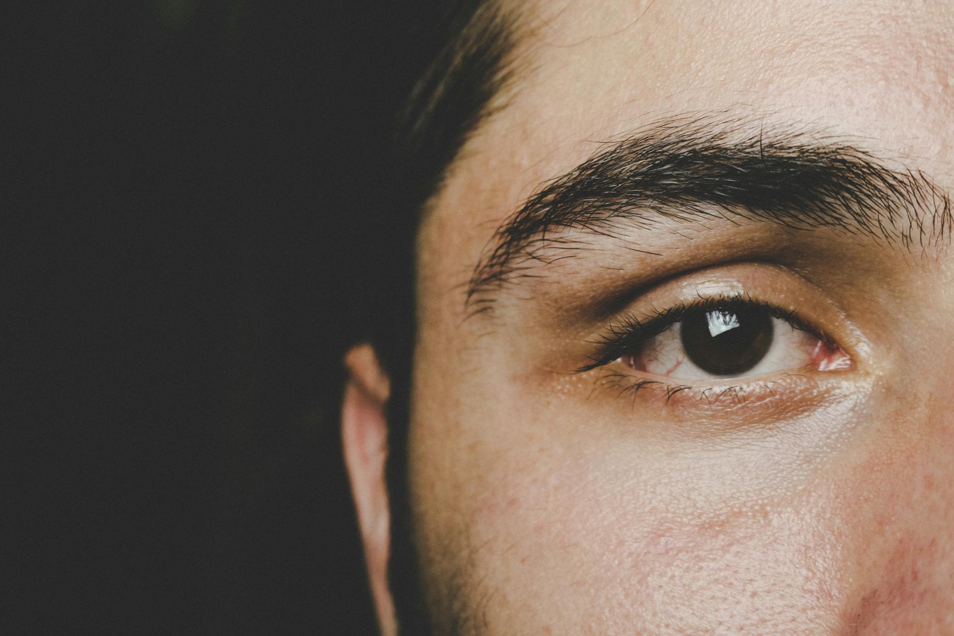 Close-up of a man's eye | Source: Pexels