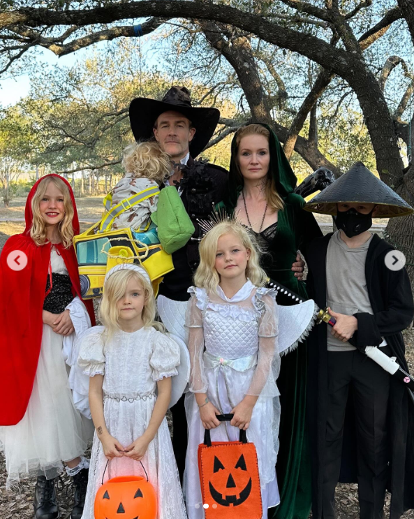 James et Kimberly Van Der Beek célèbrent Halloween avec leurs enfants, posté le 31 octobre 2024 | Source : instagram.com/vanderkimberly