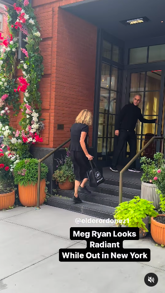 Meg Ryan repérée à New York, posté le 23 août 2024 | Source : Instagram/elderordonez1