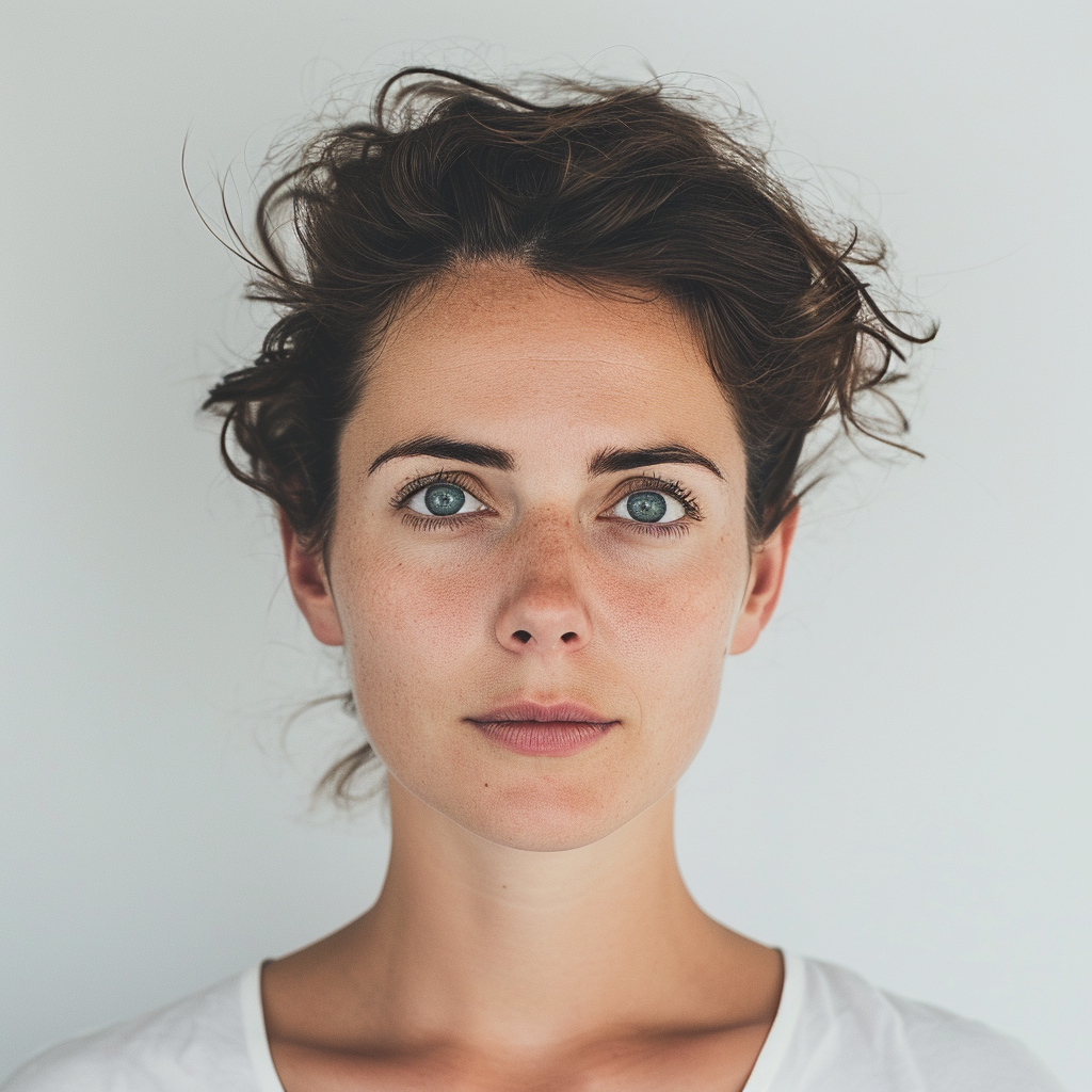 Close-up of a woman | Source: Midjourney