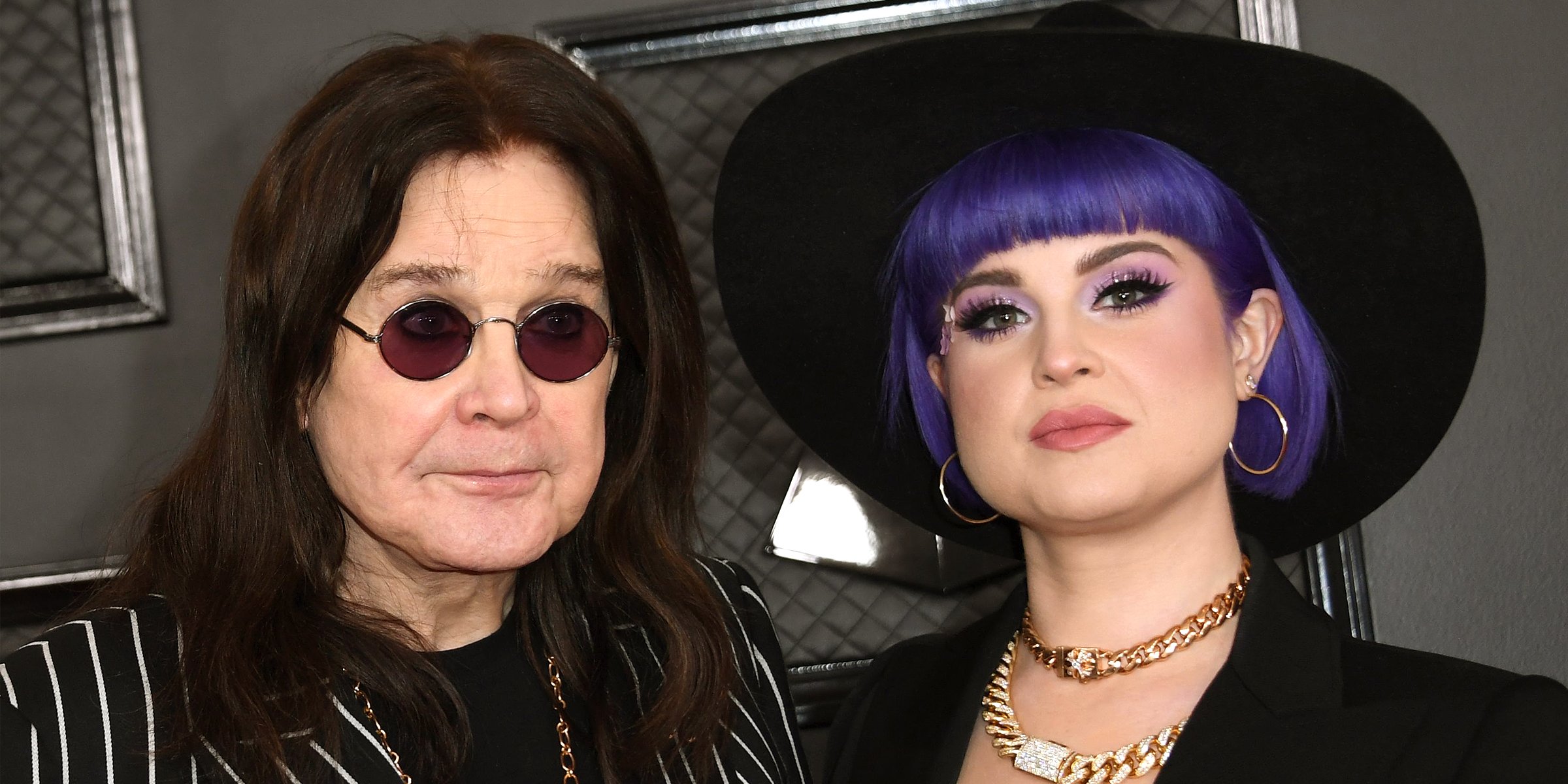 Ozzy et Kelly Osbourne┃Source : Getty Images