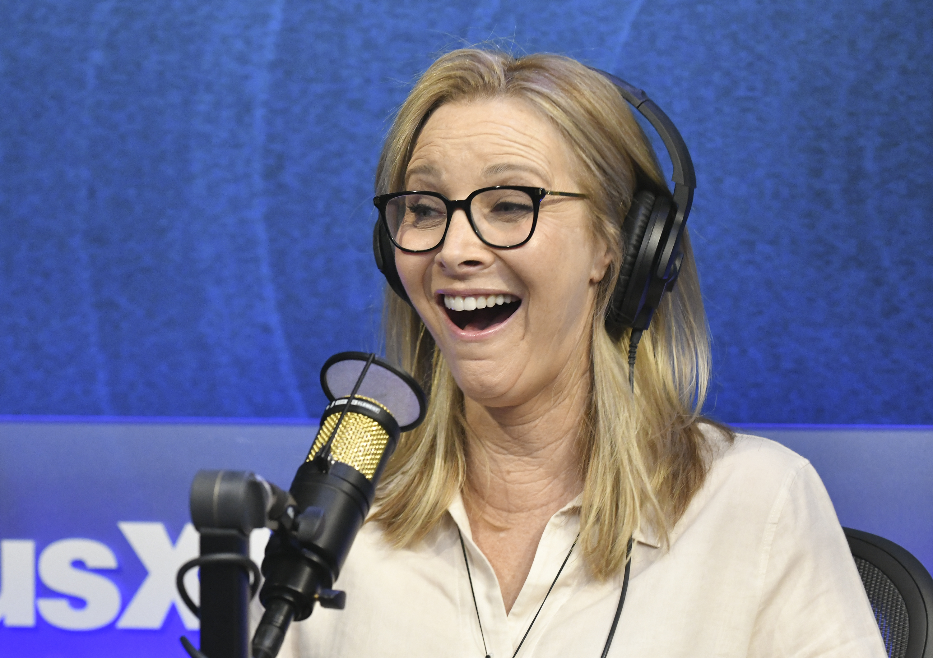 Lisa Kudrow visite le studio SiriusXM Hollywood à Los Angeles, en Californie, le 28 juin 2022. | Source : Getty Images