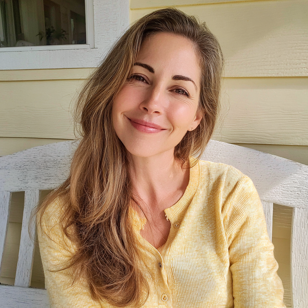 Une femme souriante | Source : Midjourney