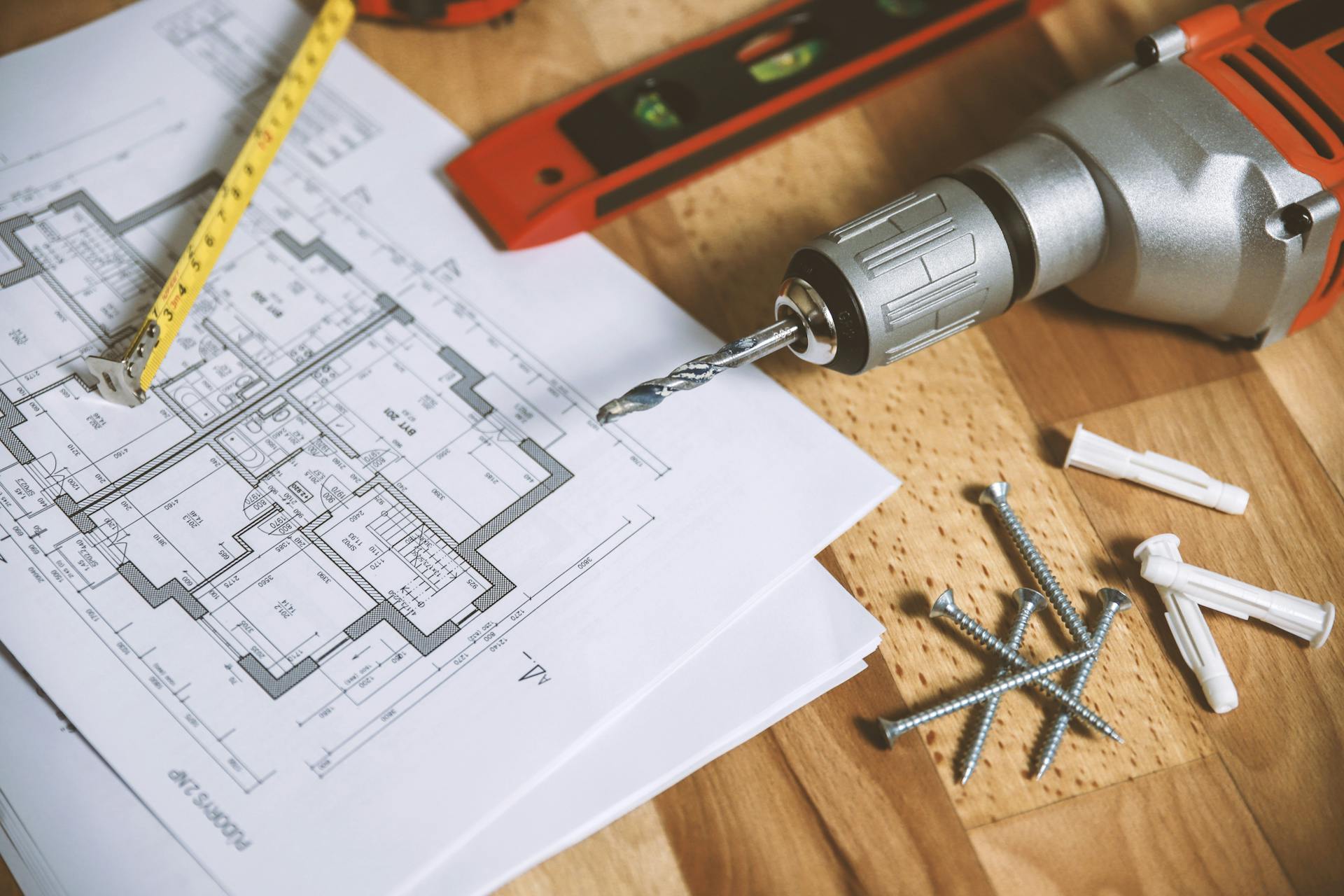 Plans et outils | Source : Pexels