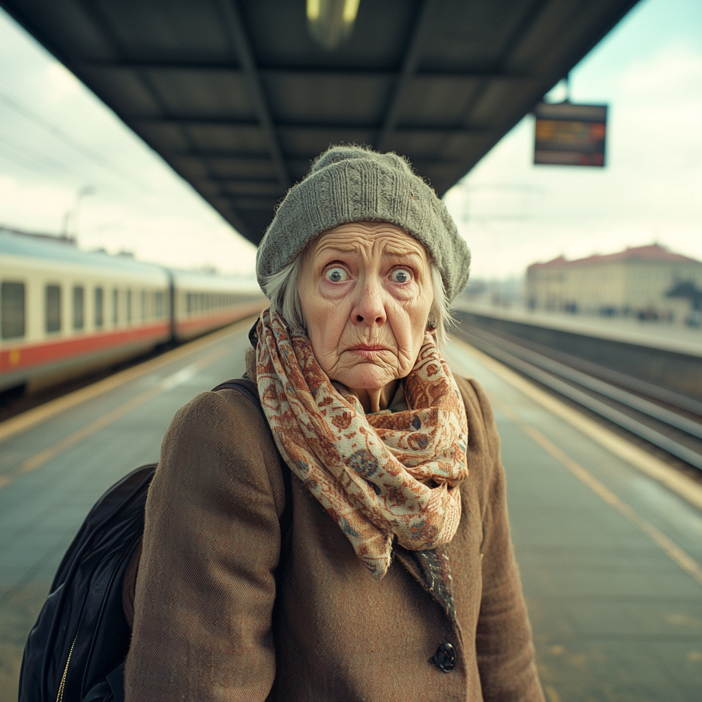 A shocked woman | Source: Midjourney