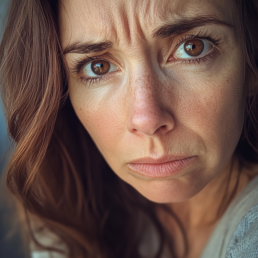 Une femme bouleversée | Source : Midjourney