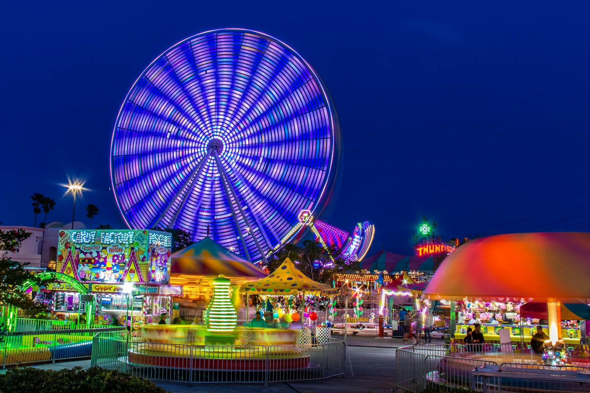 Un parc d'attractions | Source : Pexels