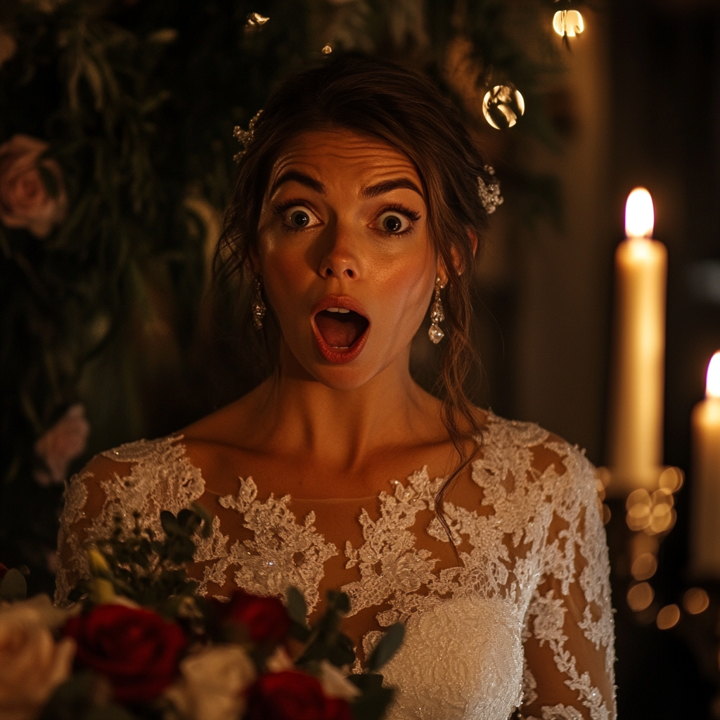 Une mariée choquée | Source : Midjourney
