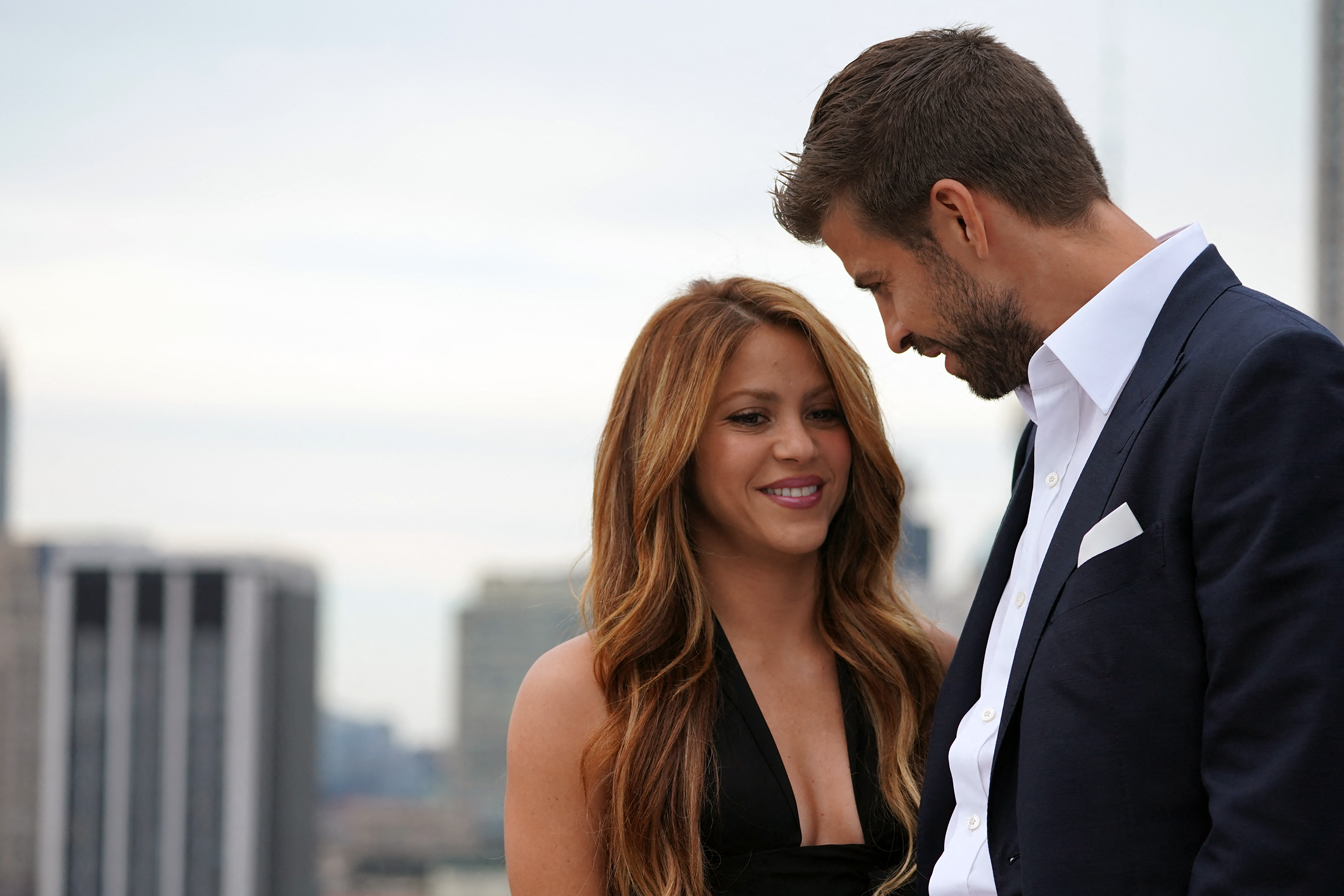Shakira et Gerard Piqué assistent à la présentation de la Coupe Davis à New York, le 5 septembre 2019 | Source : Getty Images