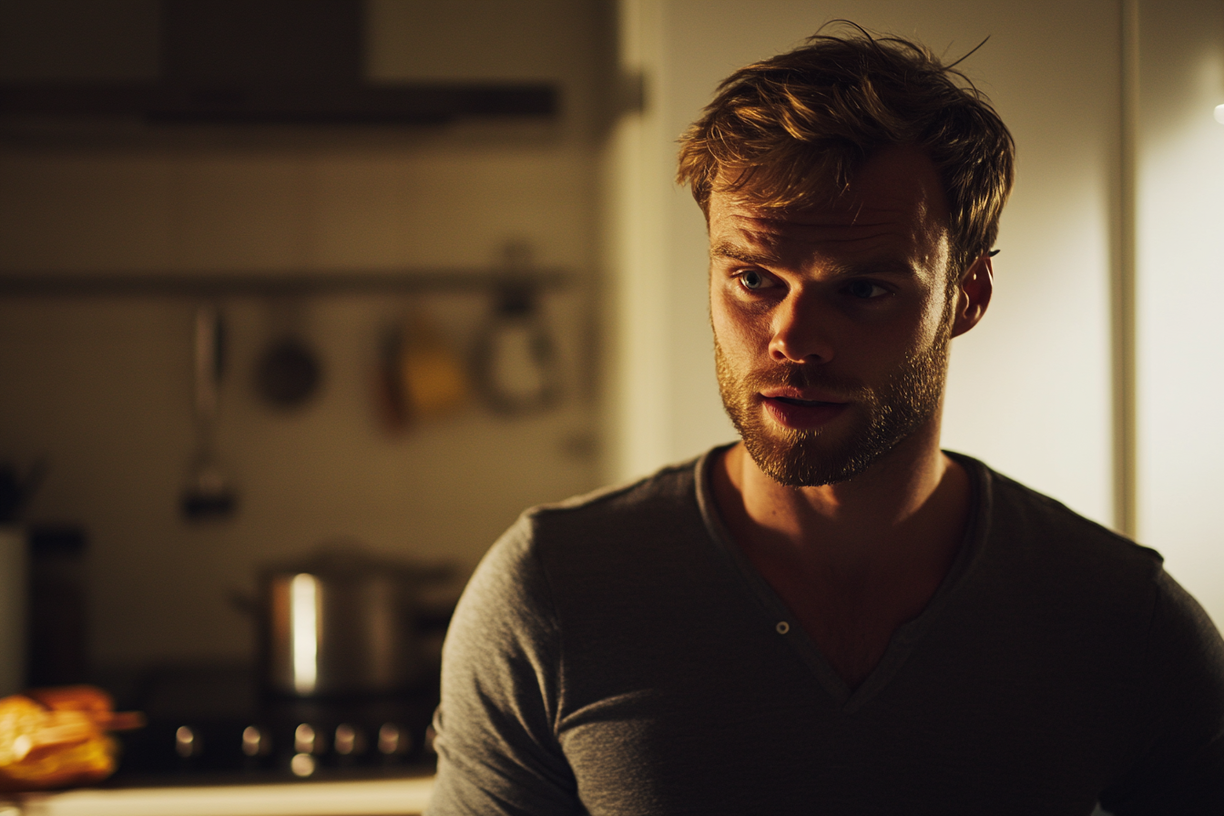 Un homme qui parle | Source : Midjourney