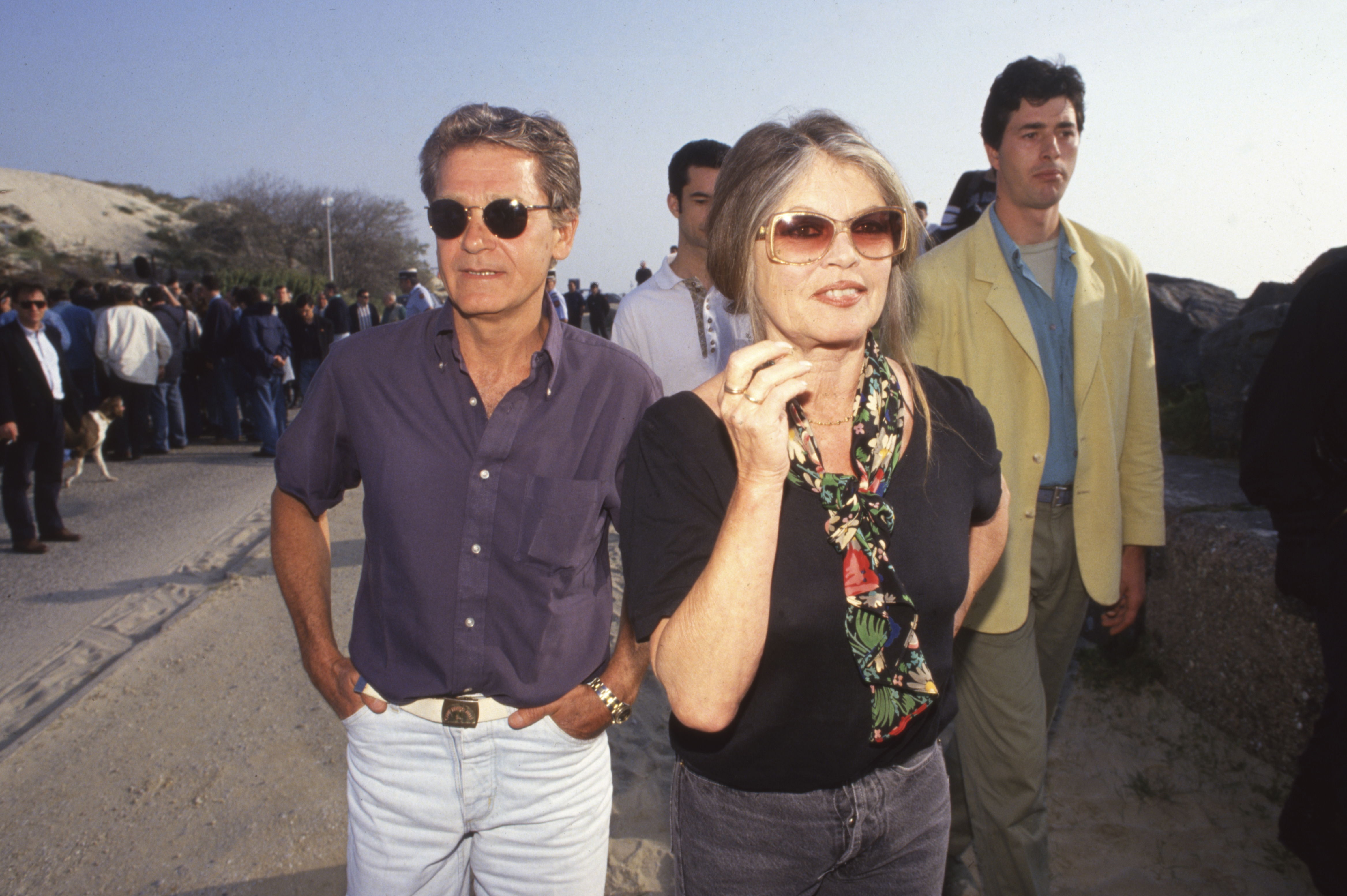 Bernard d'Ormale et Brigitte Bardot lors d'un événement le 1er mai 1994 | Source : Getty Images
