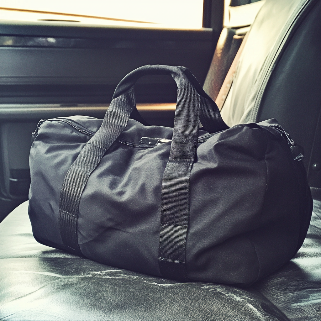 Un sac sur un siège de voiture | Source : Midjourney