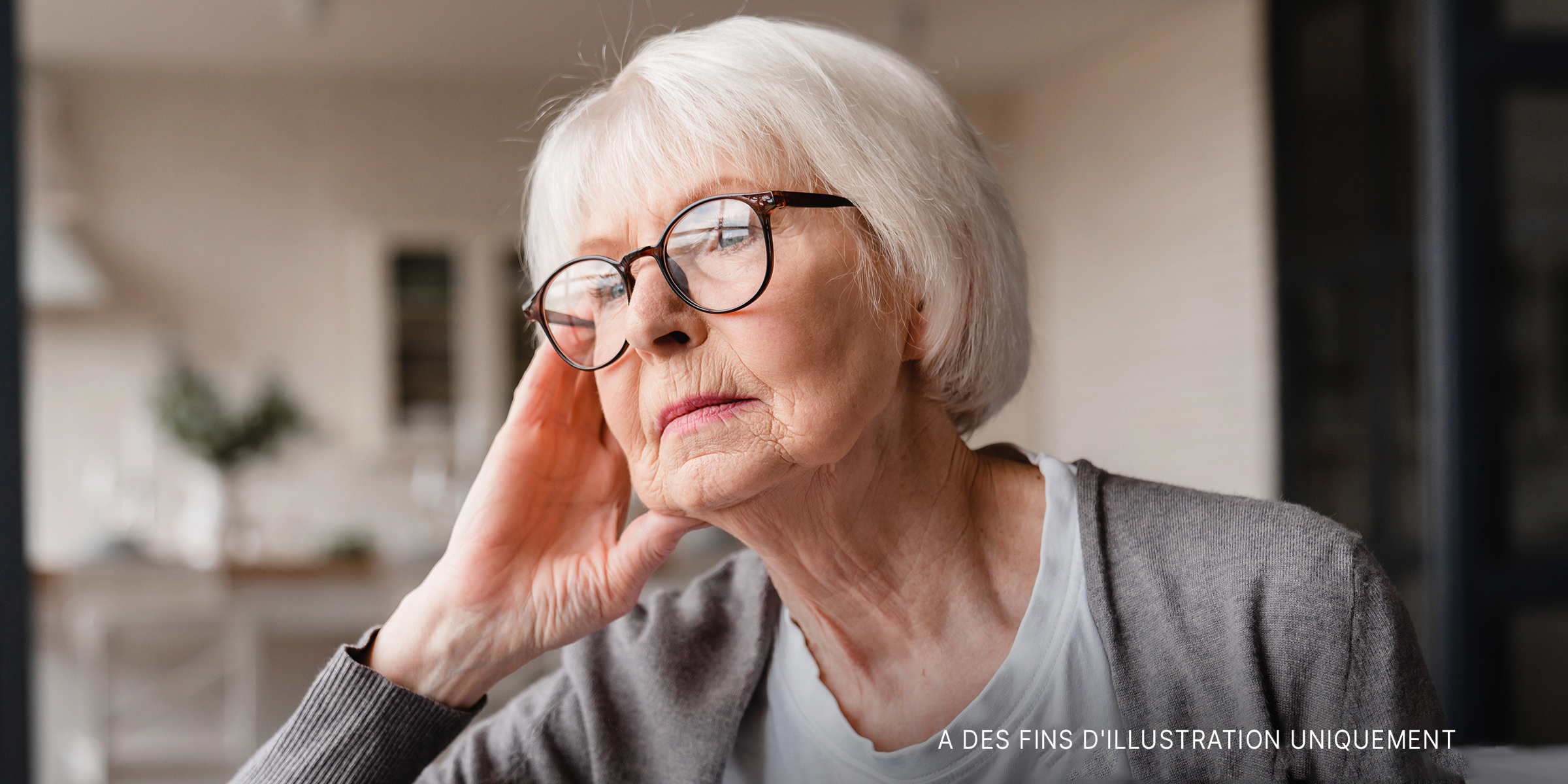 Une femme âgée triste | Source : Getty Images