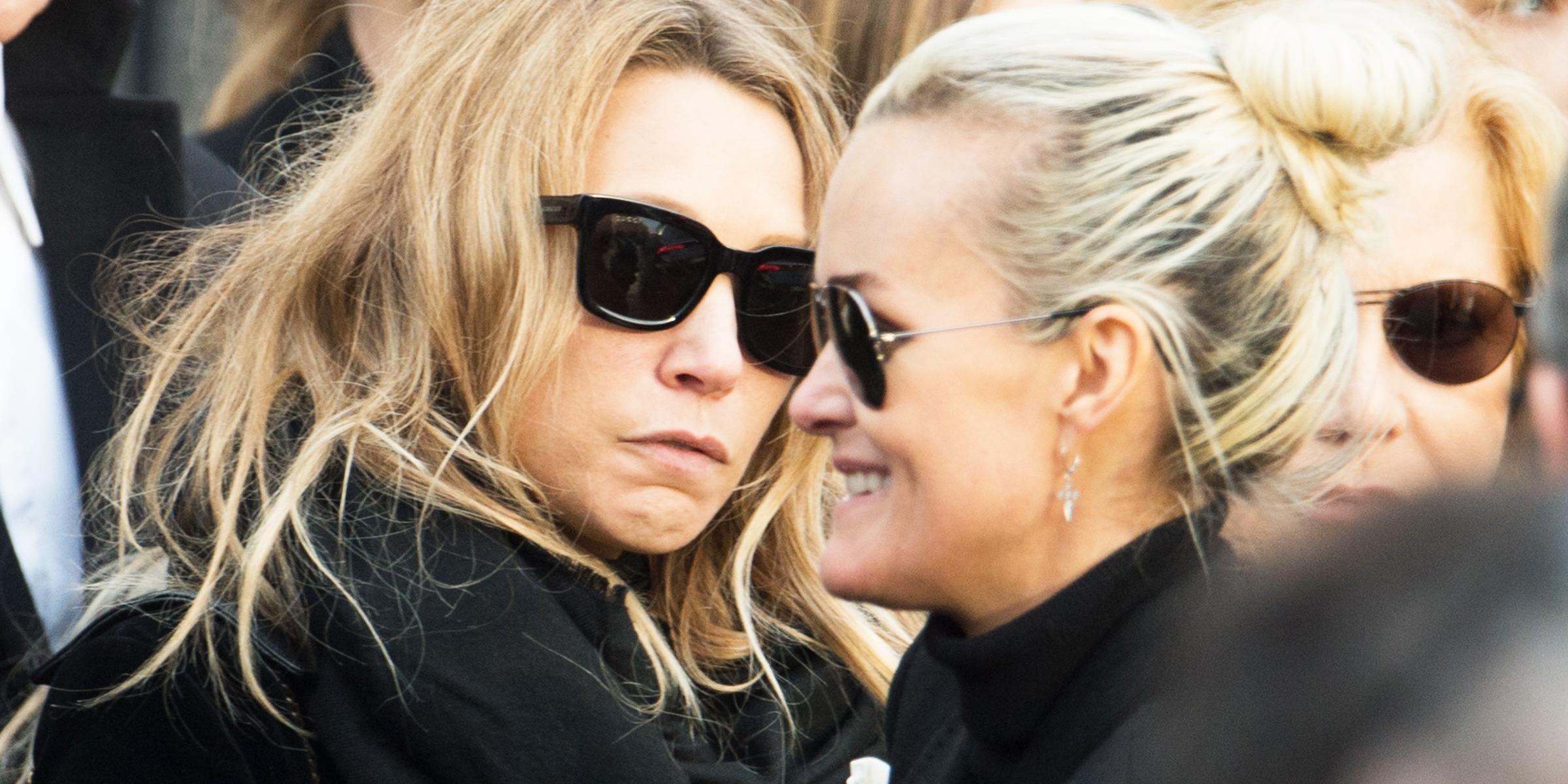 Laura Smet et Laeticia Hallyday | Photo : Getty Images