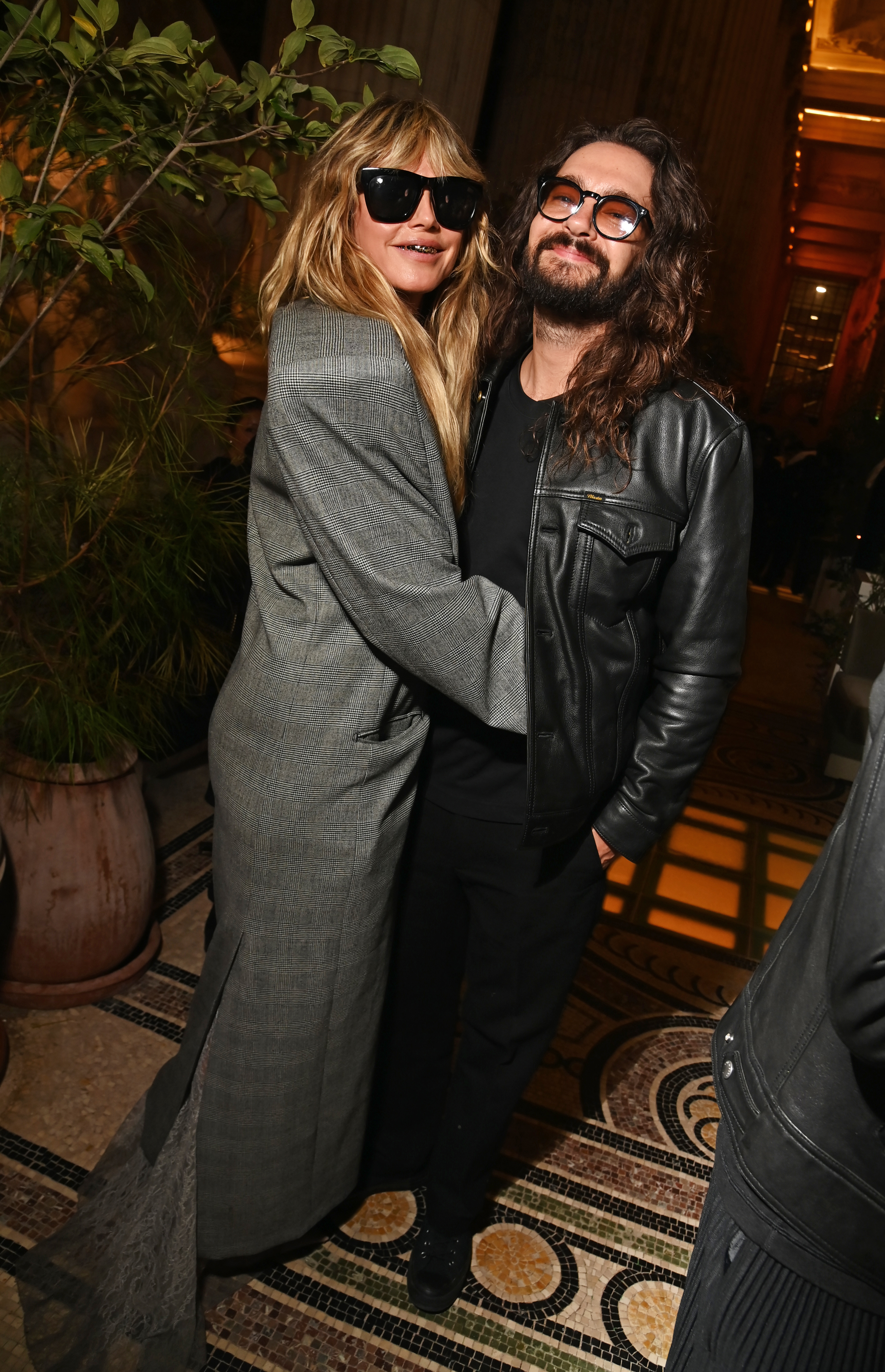 Heidi Klum et Tom Kaulitz à la soirée de lancement de EE72 Paris le 3 octobre 2025 à Paris, France. | Source : Getty Images