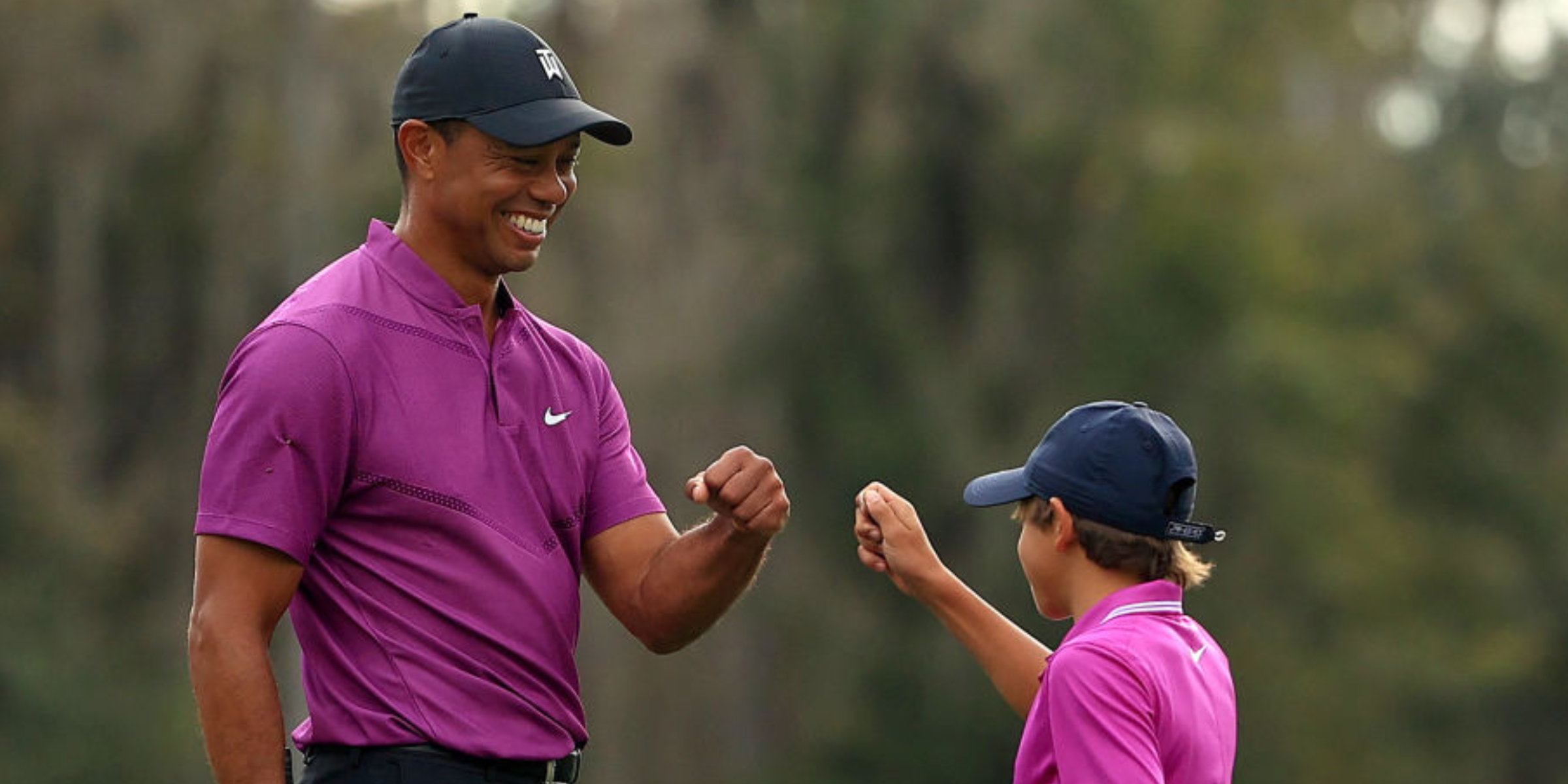 Tiger et Charlie Woods | Source : Getty Images