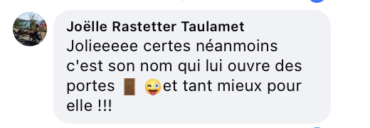 Commentaire d'un internaute I Source : https://www.facebook.com/photo/?fbid=1495090372272702&set=a.252037809911304