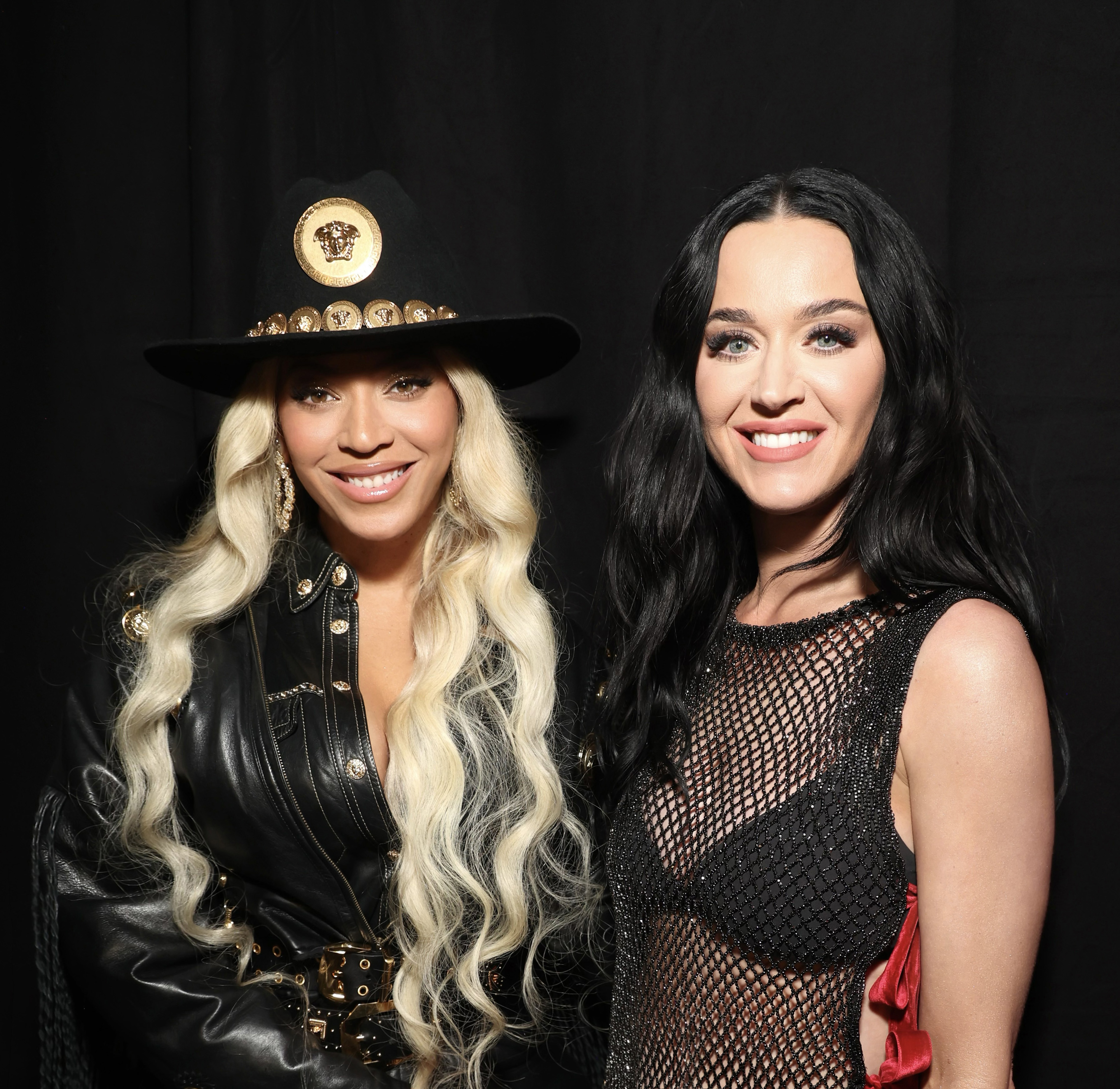 Beyoncé et Katy Perry lors des iHeart Music Awards 2024 le 1er avril 2024 à Los Angeles, Californie | Source : Getty Images