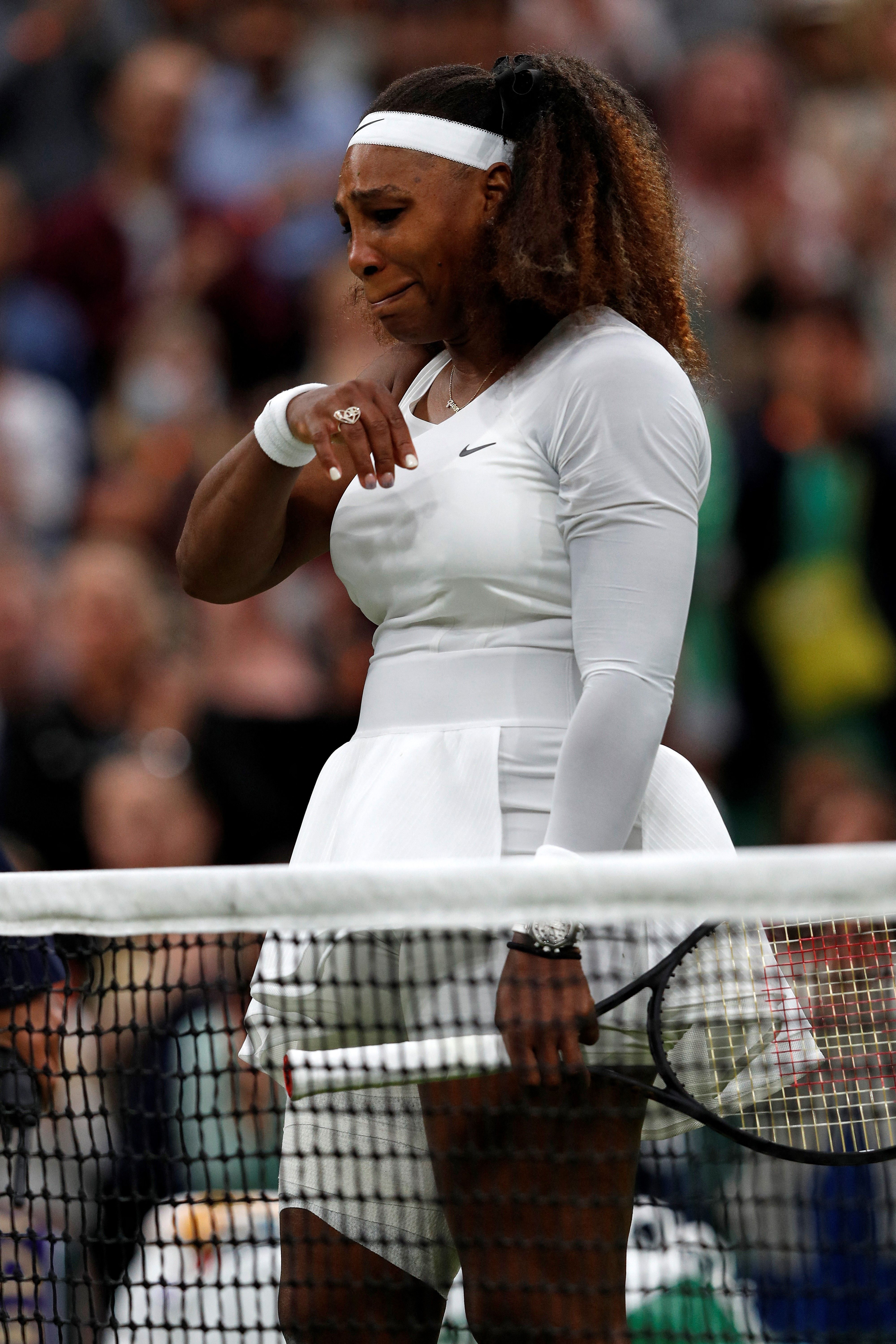 Serena Williams à Wimbledon, au sud-ouest de Londres, le 29 juin 2021 | Source : Getty Images