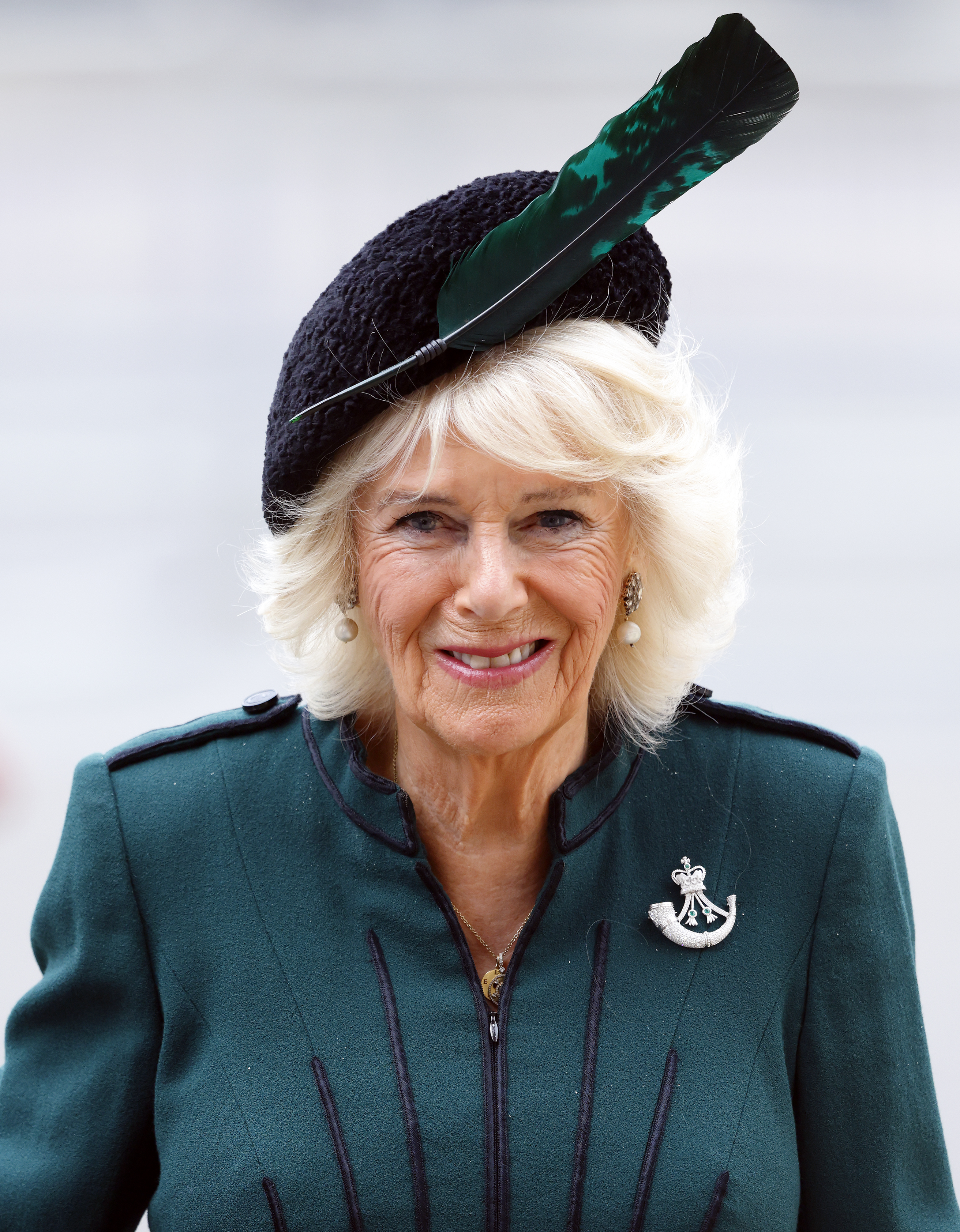 Camilla, duchesse de Cornouailles, assiste à un service d'action de grâce pour la vie du prince Philip, duc d'Édimbourg, à Londres, en Angleterre, le 29 mars 2022. | Source : Getty Images