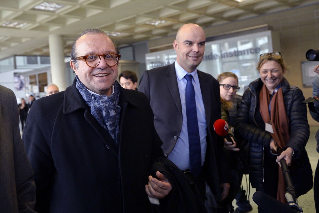 Les avocats Hervé Temime arrivent au Tribunal de Grande Instance le 30 mars 2018. | Photo : Getty Images