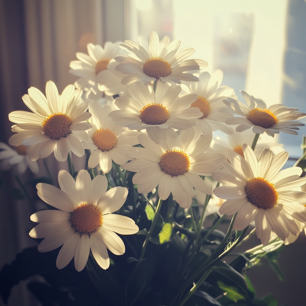 Un bouquet de marguerites | Source : Midjourney