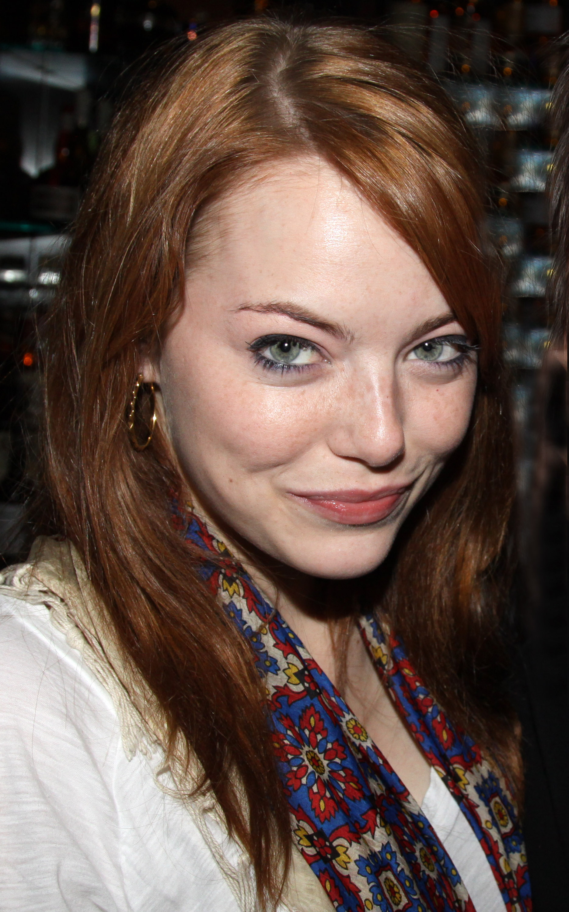 Emma Stone lors de la soirée organisée pour le casting de « The Starry Messenger » le 16 novembre 2009 à New York. | Source : Getty Images
