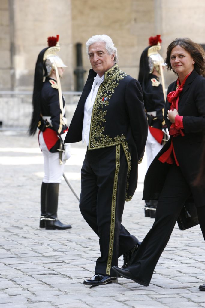 Jean Loup Dabadie et son épouse à Paris, France, le 20 avril 2009 | Source : Getty Images