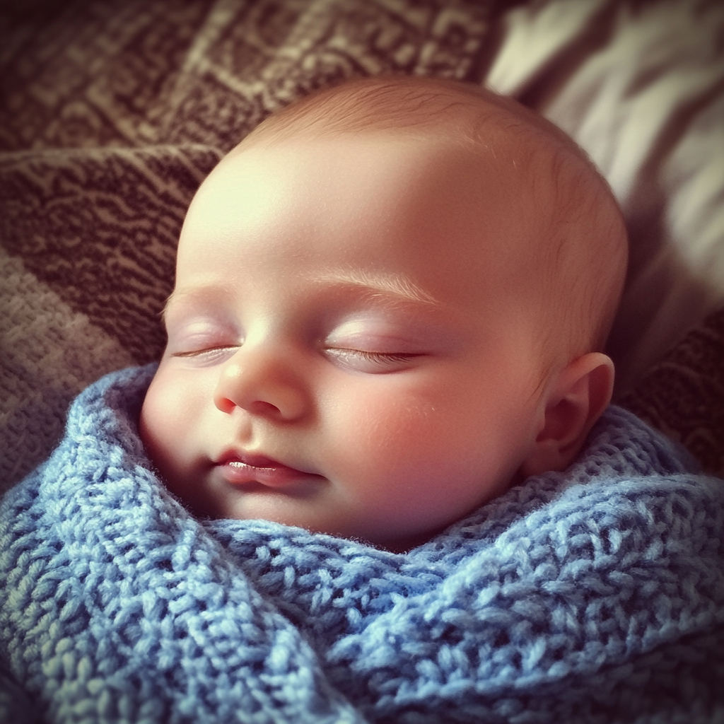 Un petit garçon endormi | Source : Midjourney