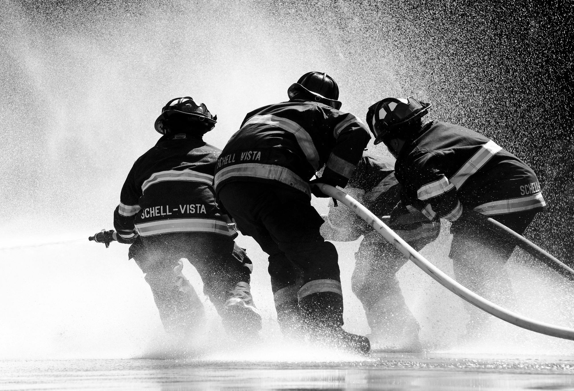 Pompiers au travail | Source : Pexels