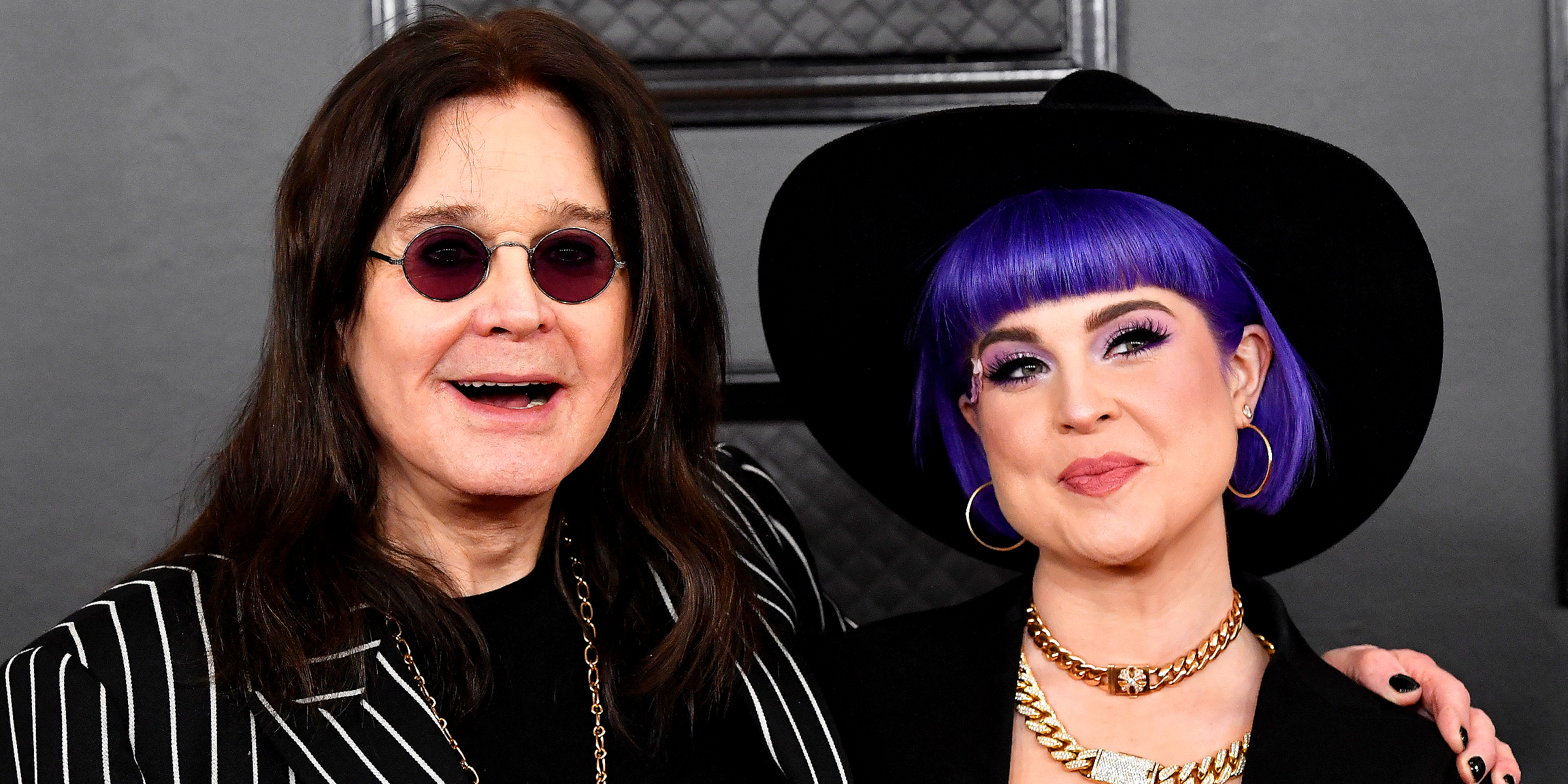 Ozzy Osbourne et sa fille Kelly | Source : Getty Images