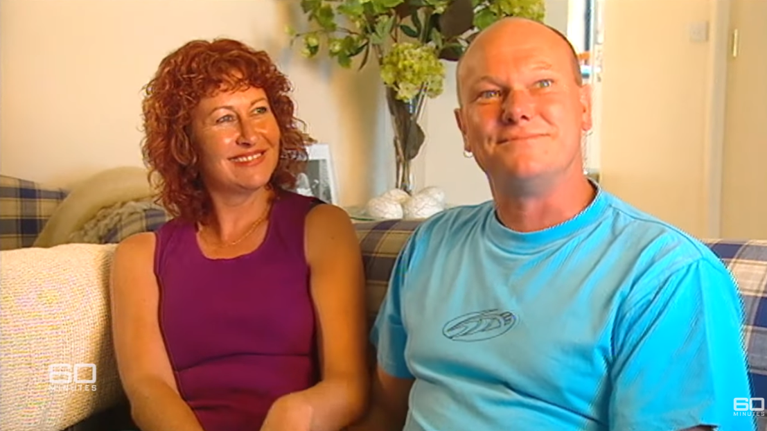 Debbie et Geoff Tennent | Source : YouTube.com/60 Minutes Australia