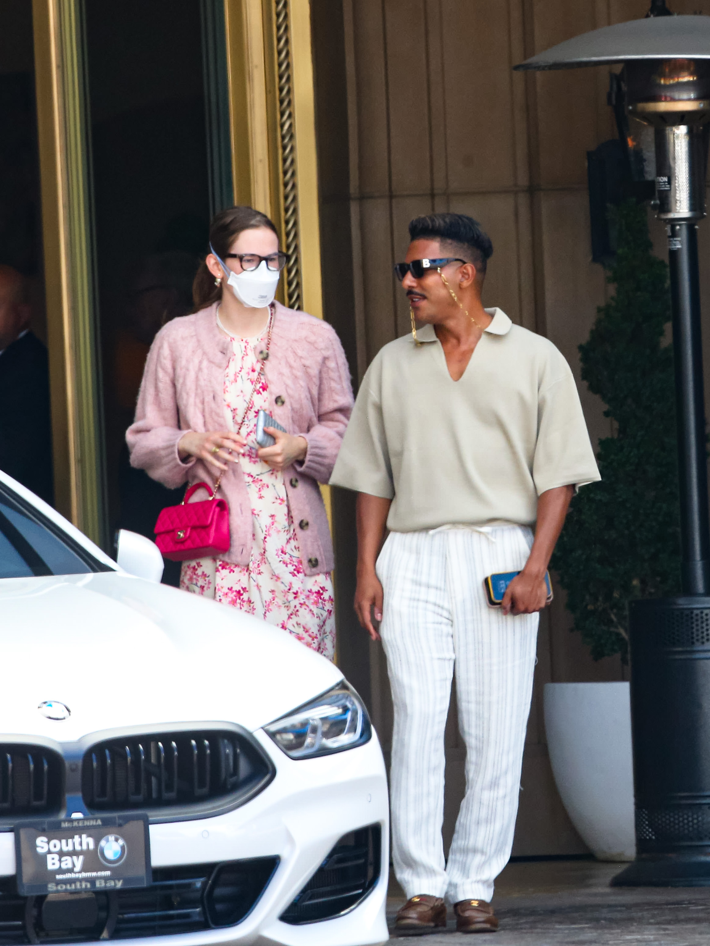 Violet Affleck aperçue en compagnie d'un homme non identifié à Los Angeles, Californie, le 13 juin 2024 | Source : Getty Images