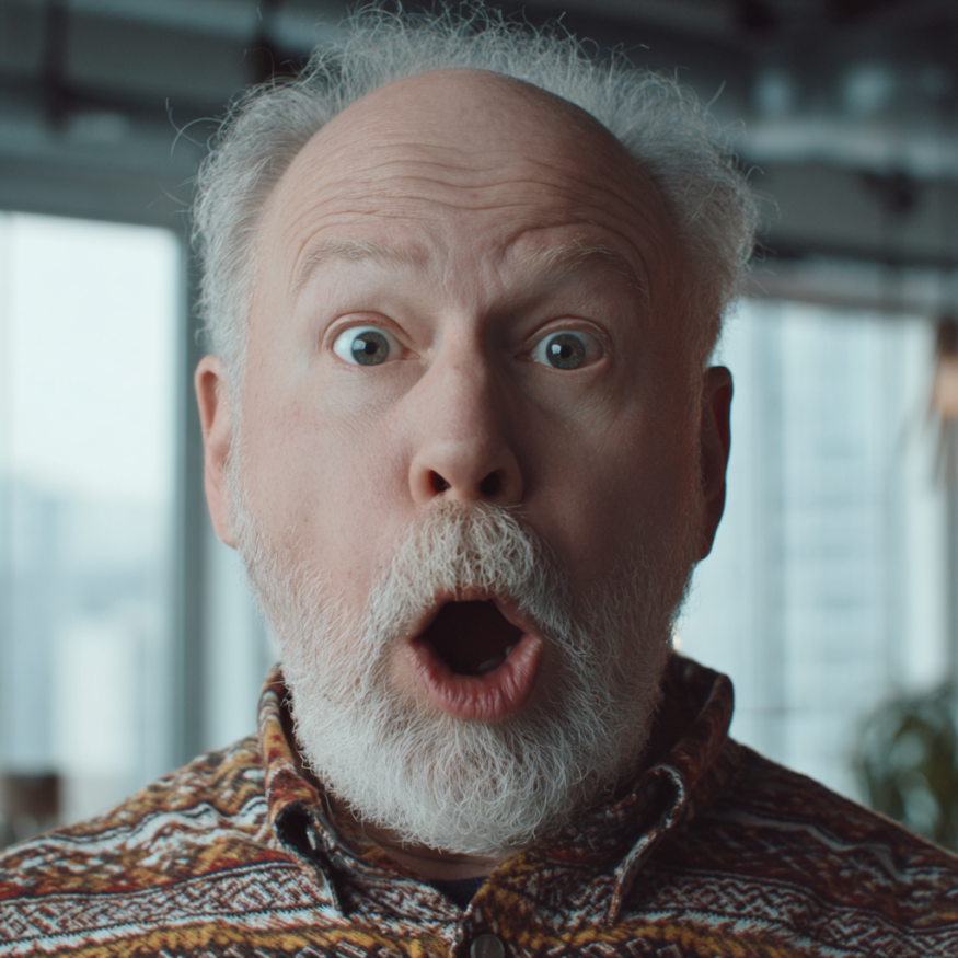 Un homme choqué | Source : Midjourney