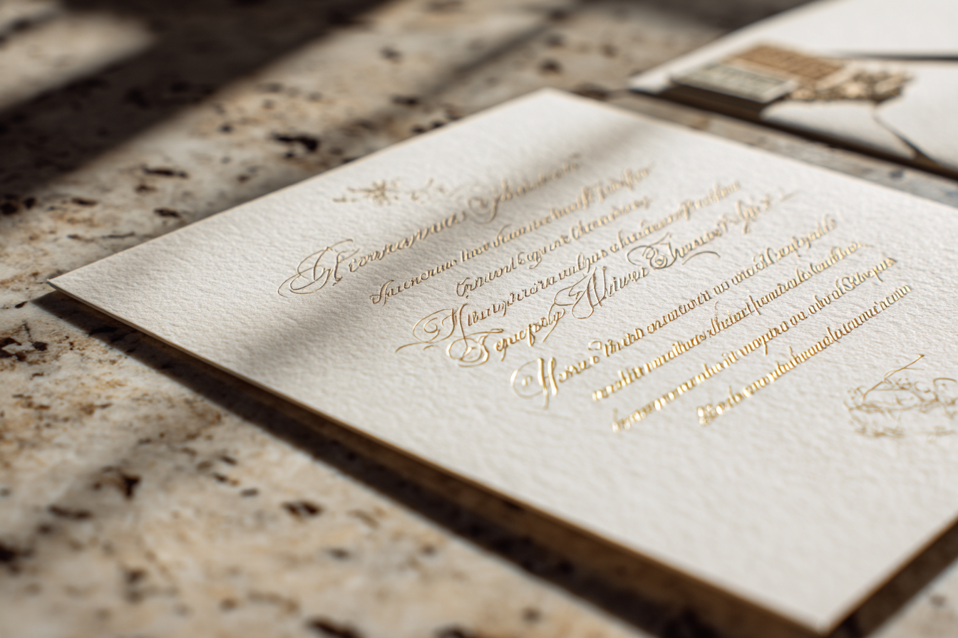 Carte de mariage | Source : Midjourney