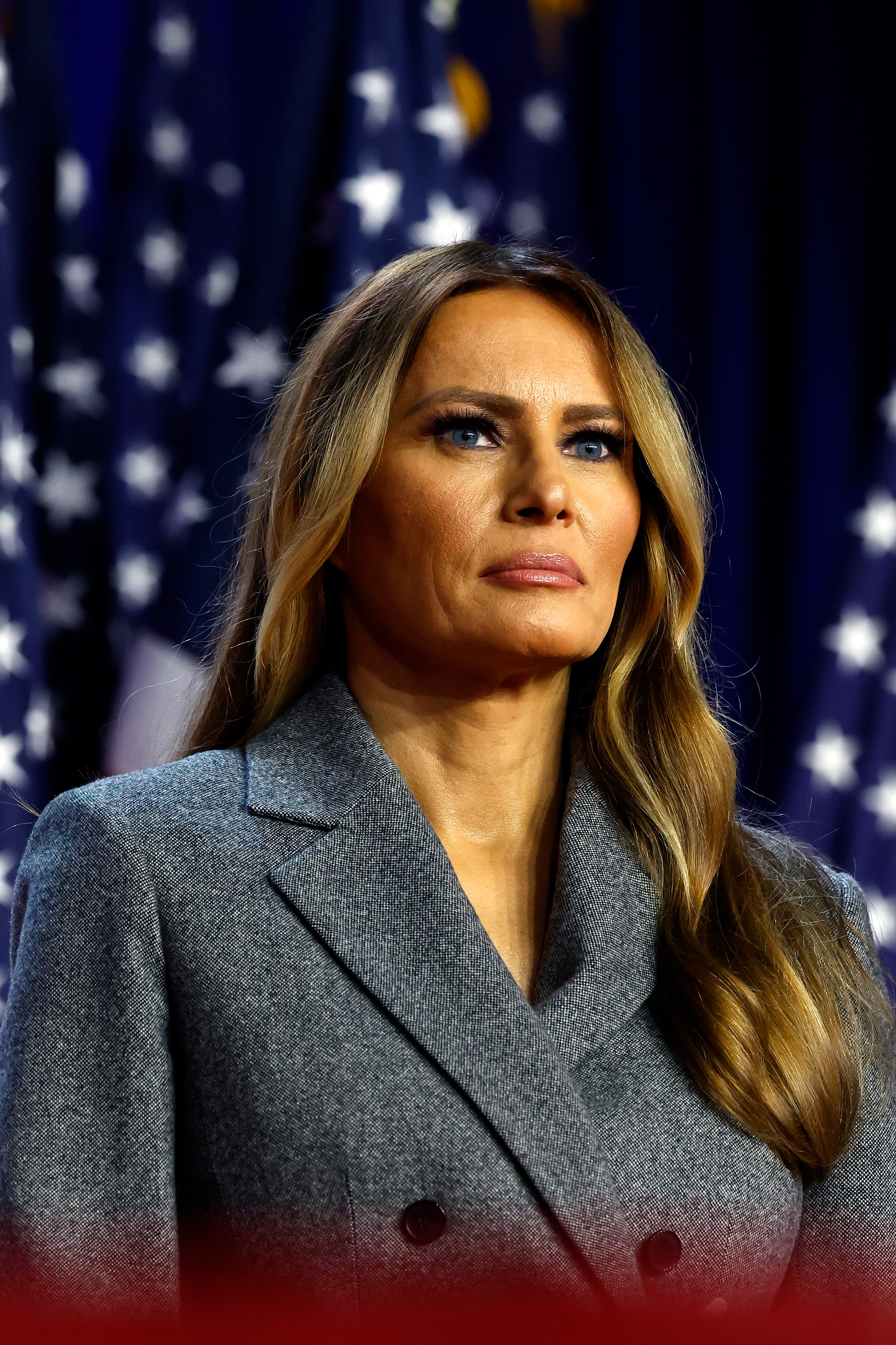 Melania Trump pendant un événement de la soirée électorale à West Palm Beach, en Floride, le 6 novembre 2024. | Source : Getty Images