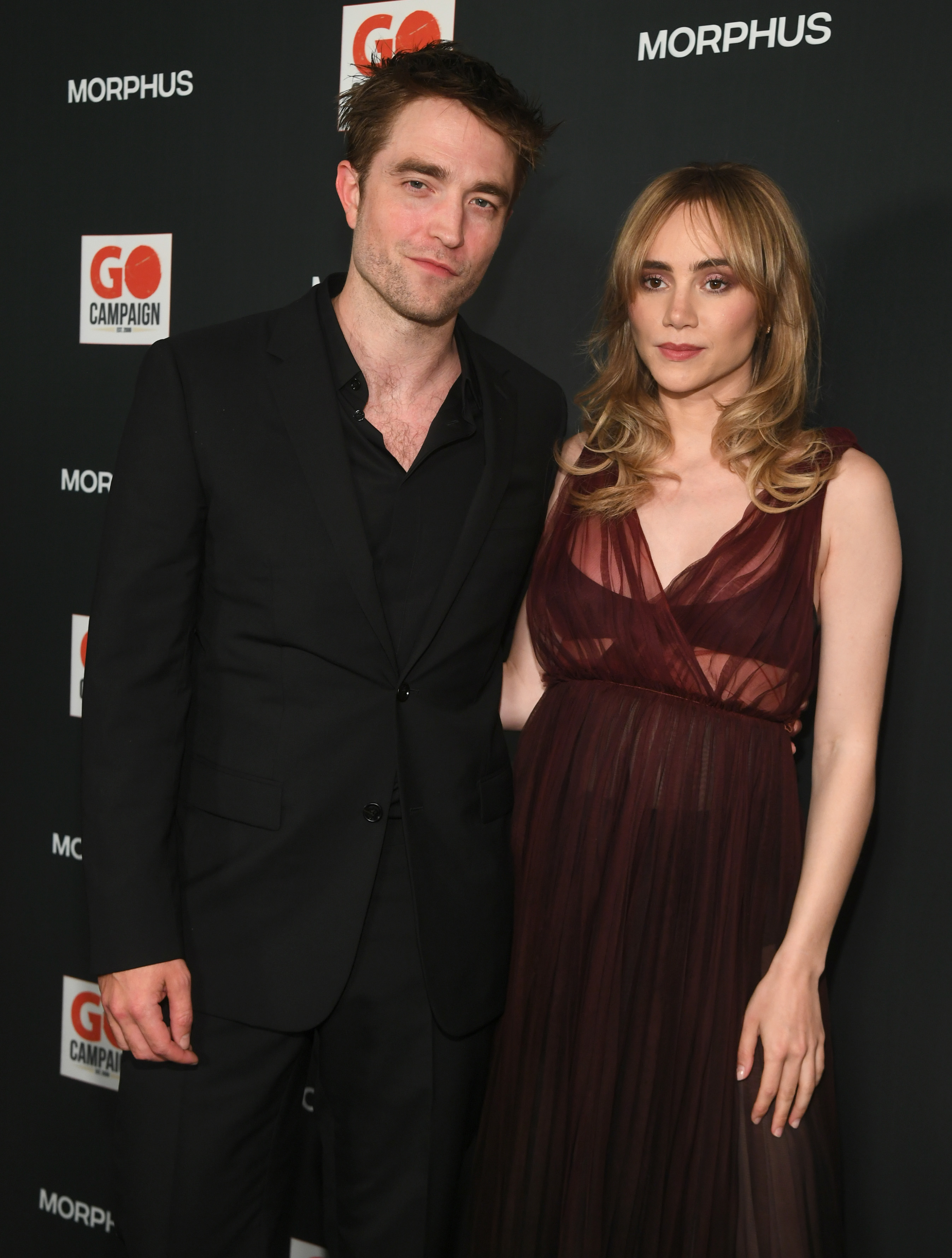 Robert Pattinson et Suki Waterhouse au gala annuel de GO Campaign à Los Angeles, en Californie, le 21 octobre 2023 | Source : Getty Images