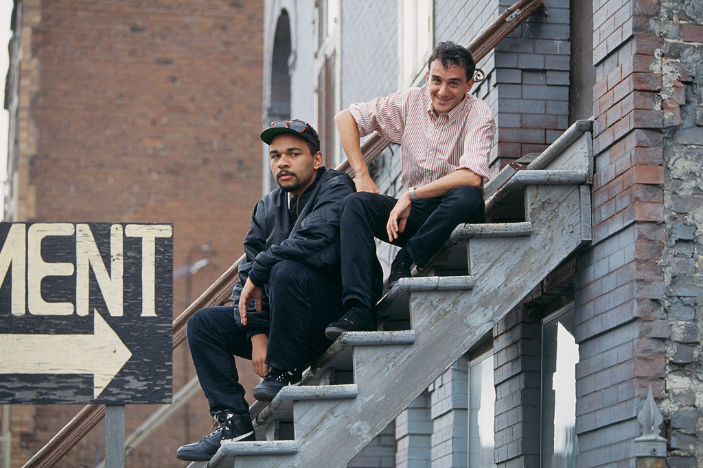 Les humoristes français Élie Semoun et Dieudonné à Montréal I Source : Getty Images