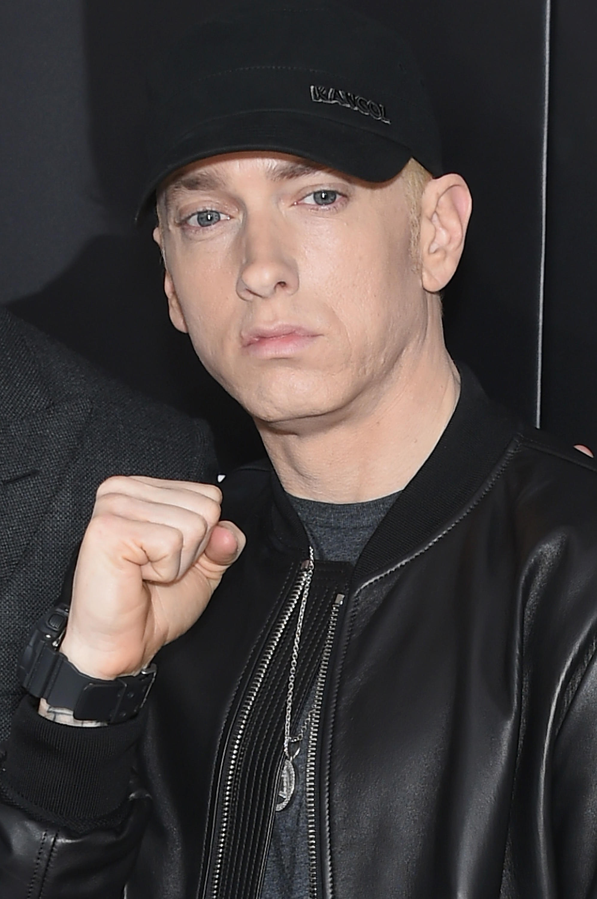 Eminem lors de la première de "La rage au ventre" à New York le 20 juillet 2015 | Source : Getty Images