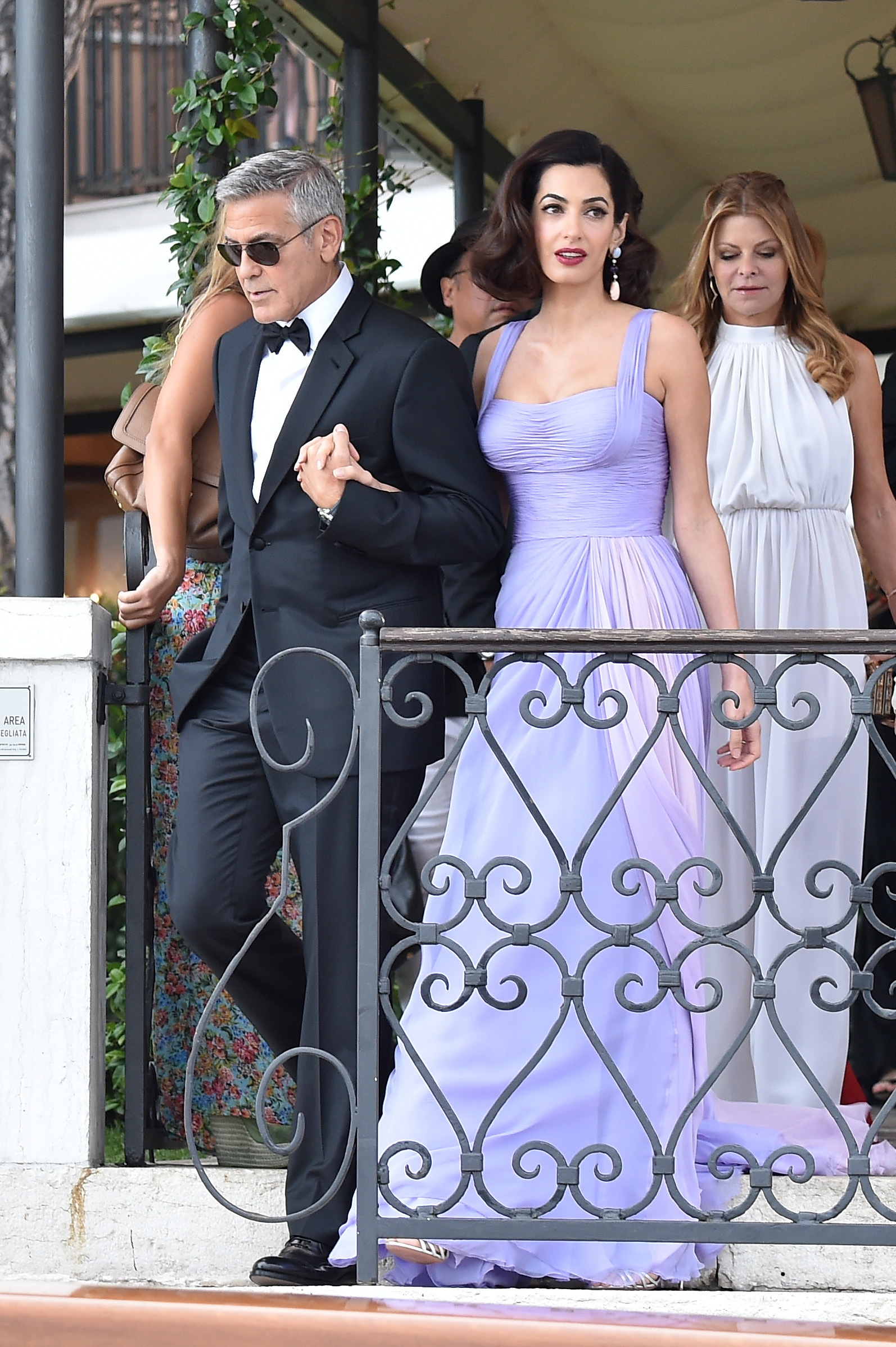 George et Amal Clooney lors de la 74e édition du festival du film de Venise, à Venise, en Italie, le 2 septembre 2017 | Source : Getty Images