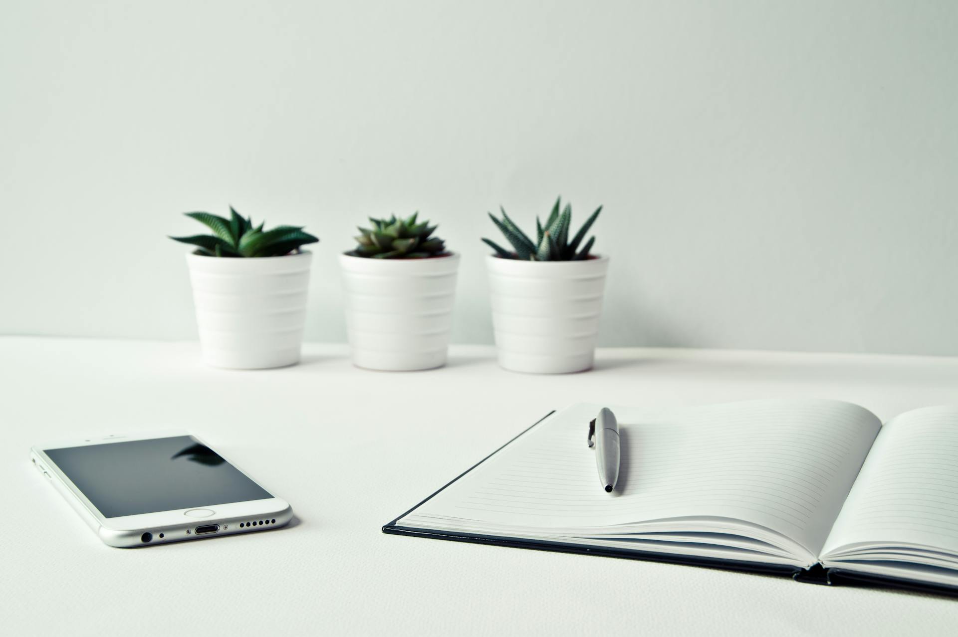 Un cahier sur une table | Source : Pexels