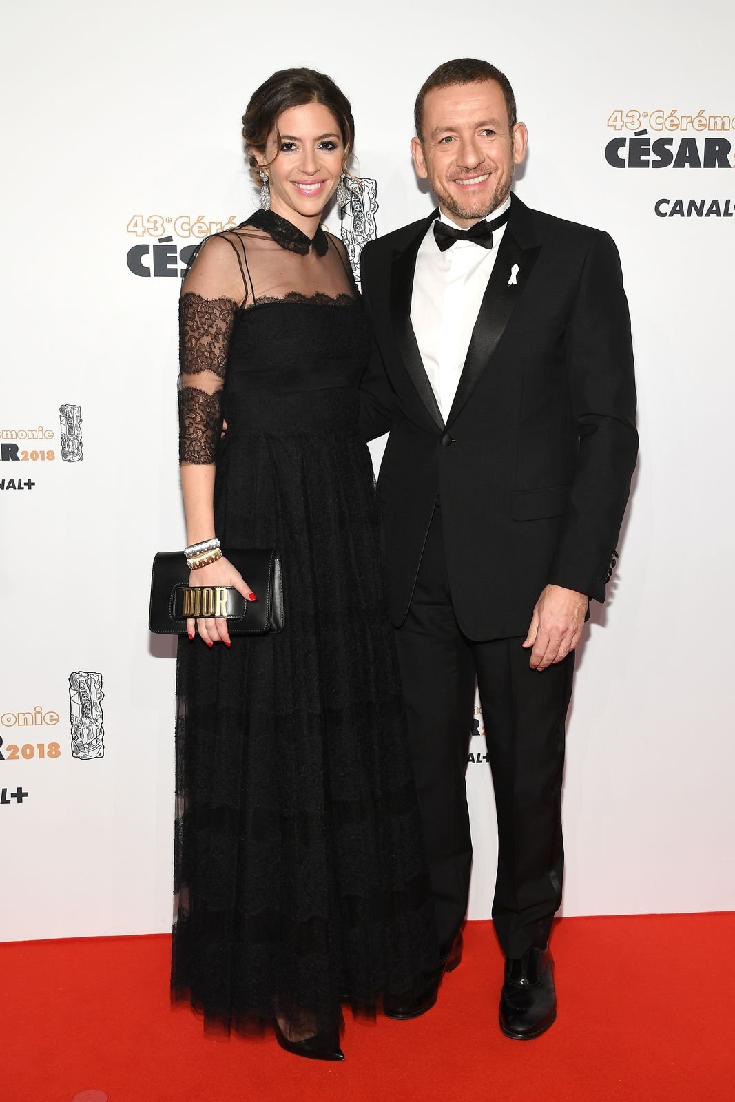 L'acteur Français Dany Boon et Yaël Harris | Photo : Getty Images.