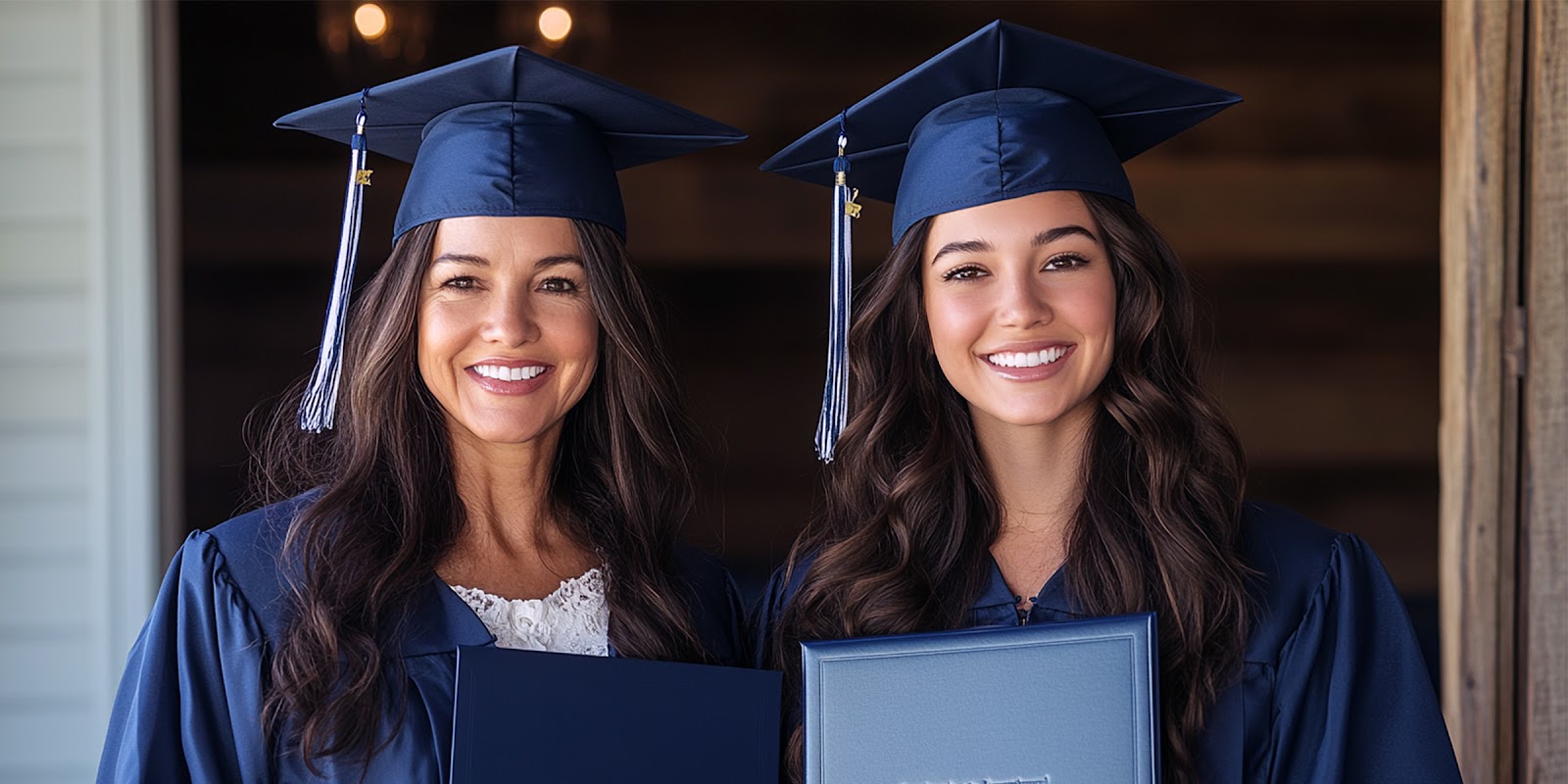 La mère et la fille sont diplômées | Source : Midjourney