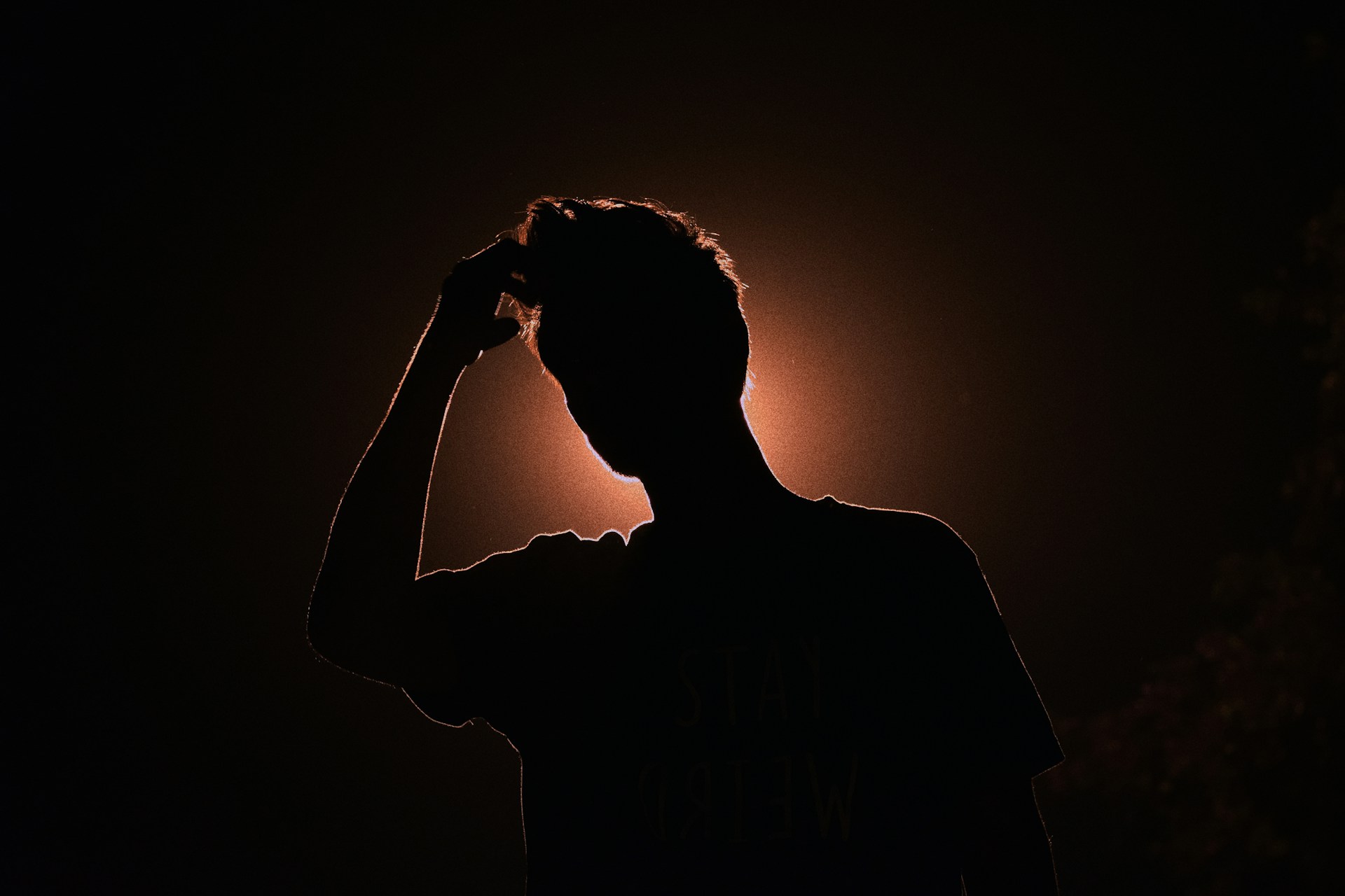 Silhouette d'un homme | Source : Unsplash