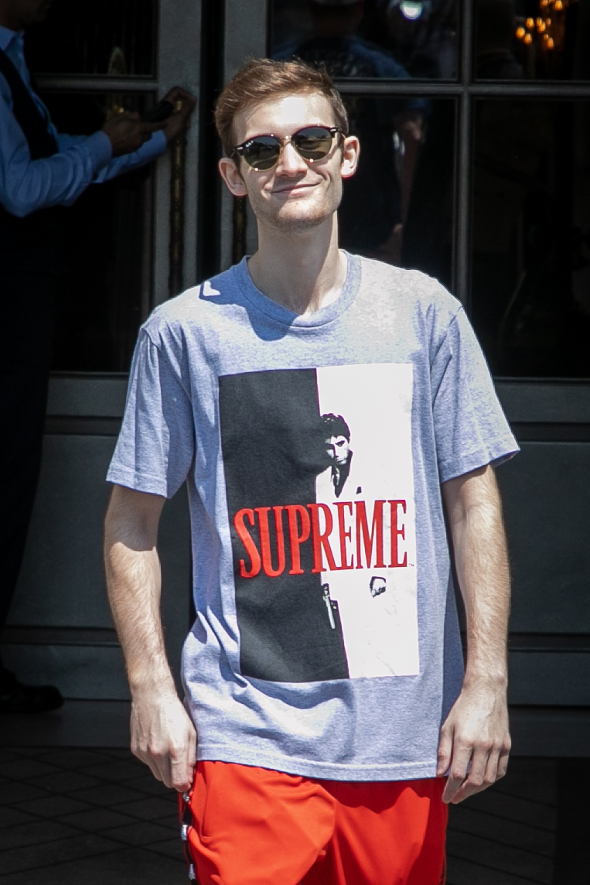 René-Charles Angélil vu le 27 juin 2019 à Paris, France | Source : Getty Images