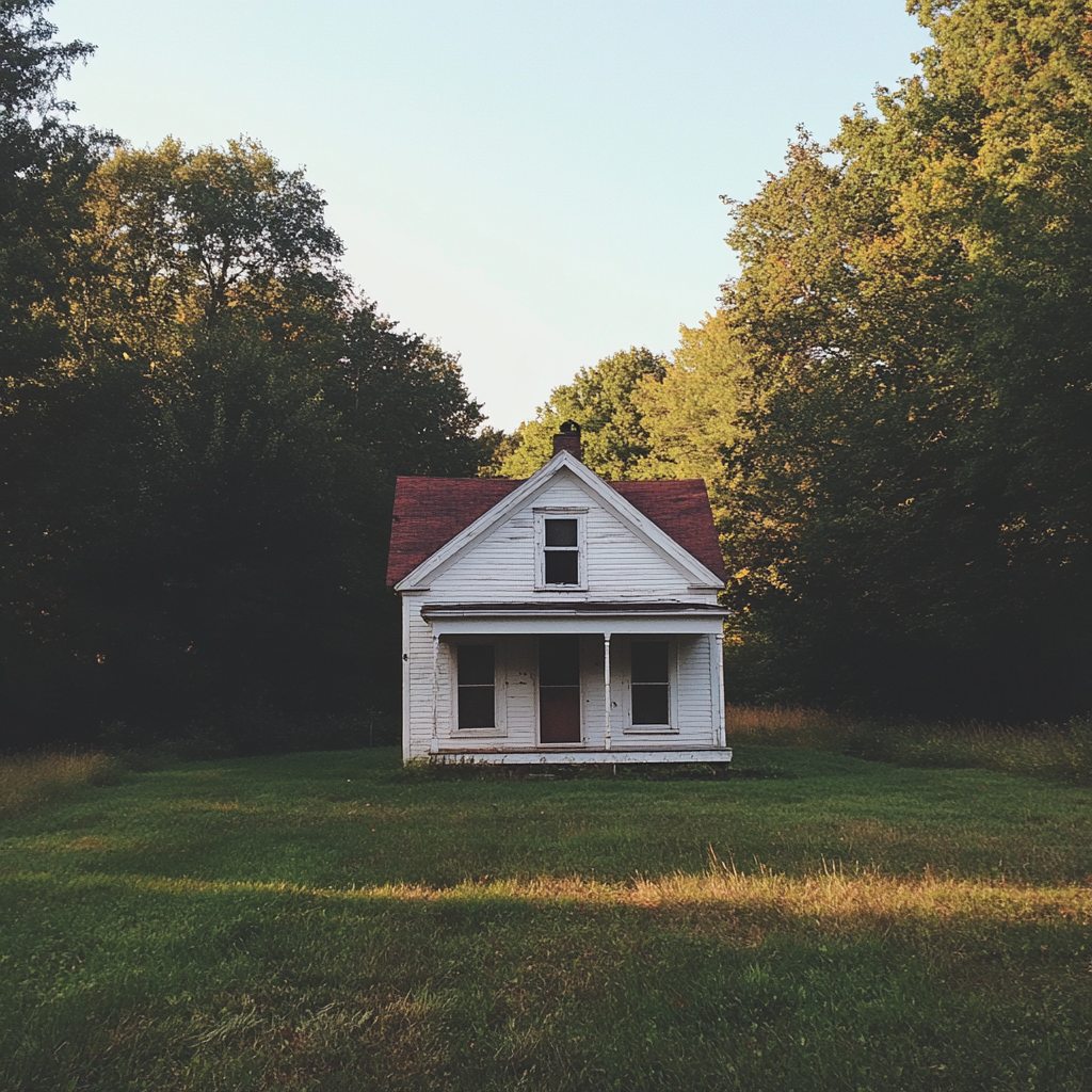 Une petite maison dans un champ | Source : Midjourney