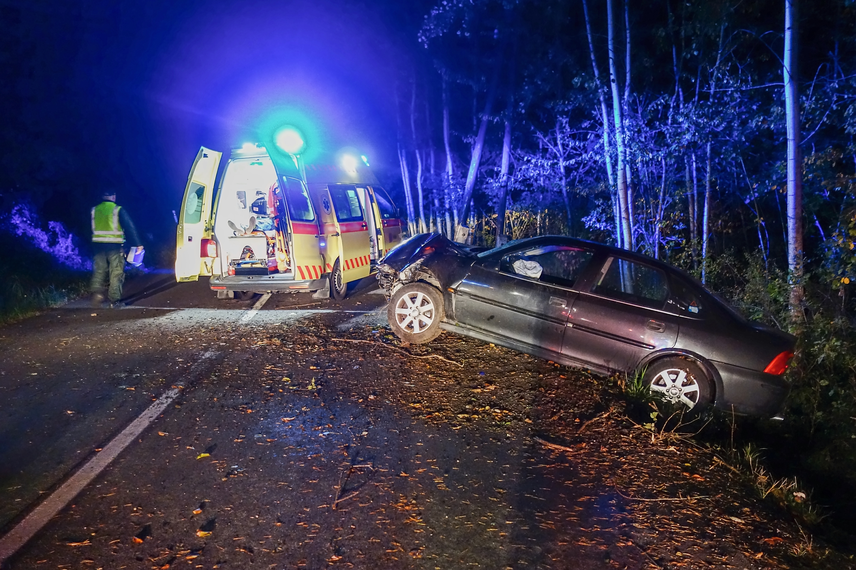 Scène d'un accident de voiture | Source : Shutterstock